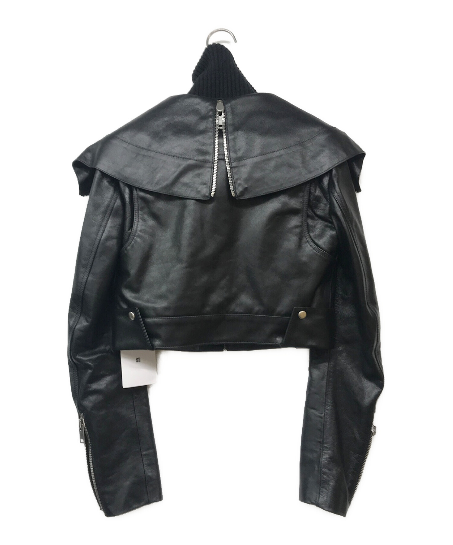 中古・古着通販】GIVENCHY (ジバンシィ) Leather Crop Biker Jacket