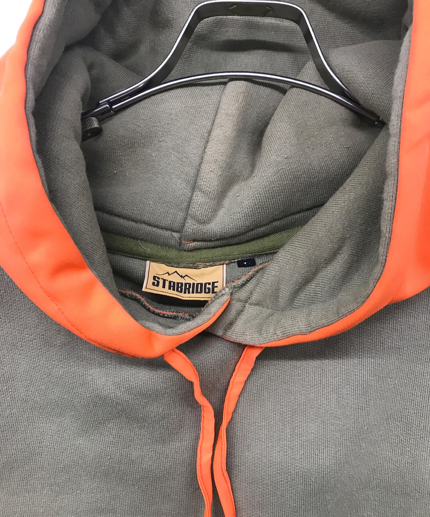 STABRIDGE (スタブリッジ) ULTRA HOODIE/ウルトラフーディ オレンジ サイズ:L