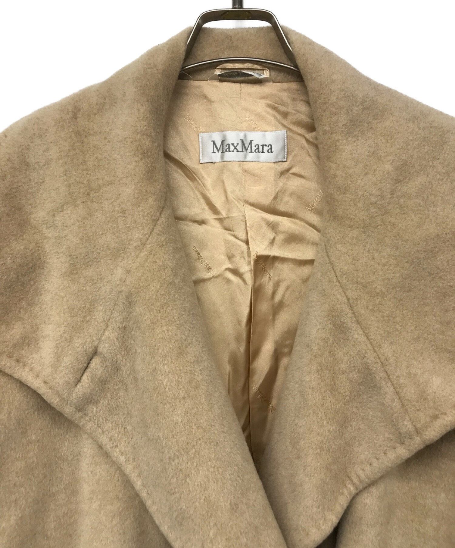 中古・古着通販】MaxMara (マックスマーラ) カシミア混オーバーコート