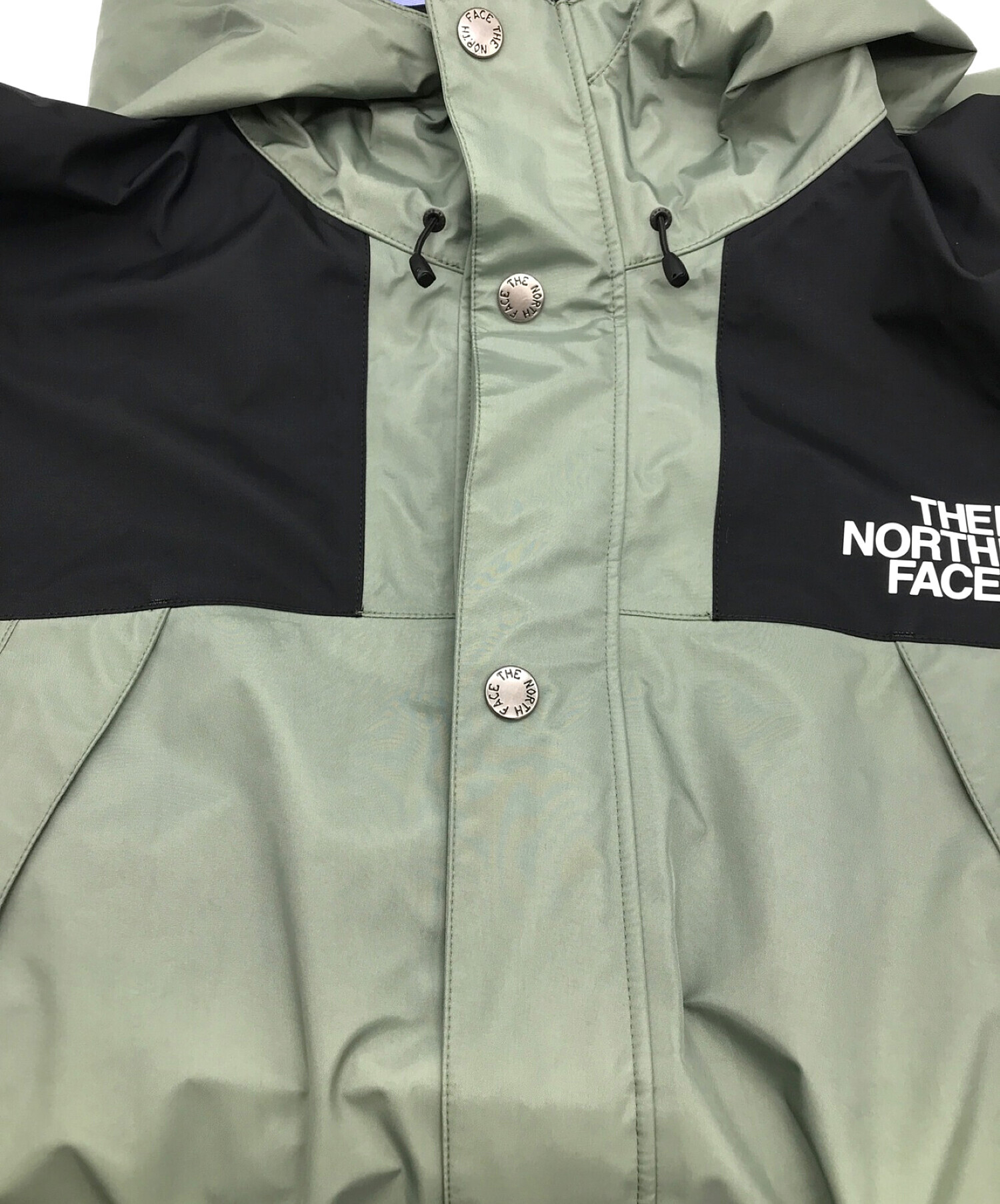 THE NORTH FACE (ザ ノース フェイス) Mountain Raintex Jacket/マウンテンレインテックスジャケット  スモークグリーン サイズ:XL