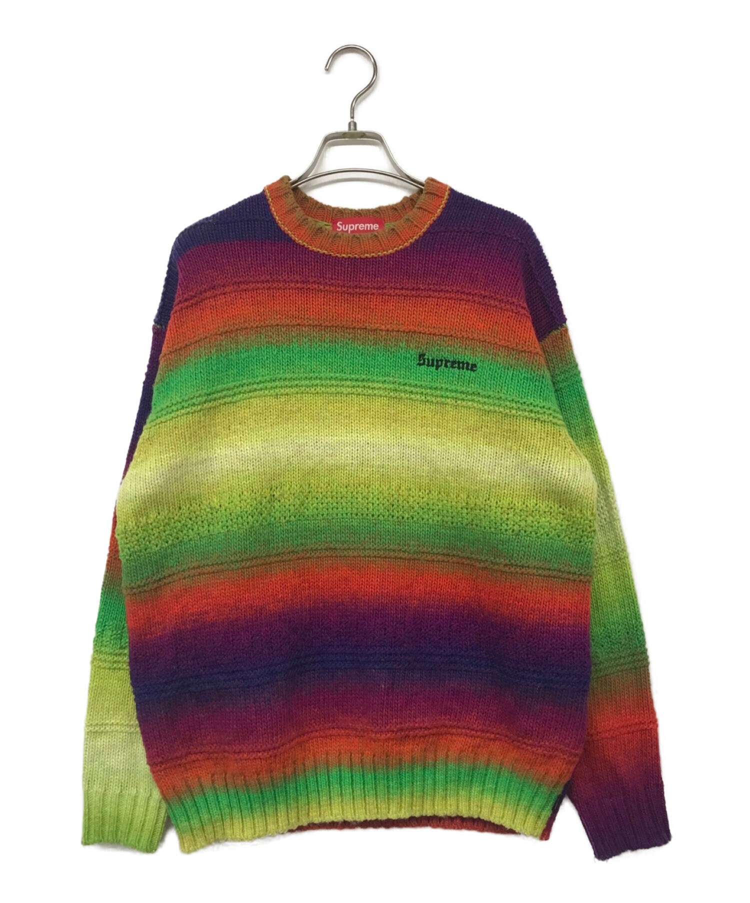 中古・古着通販】SUPREME (シュプリーム) Gradient Stripe Sweater 