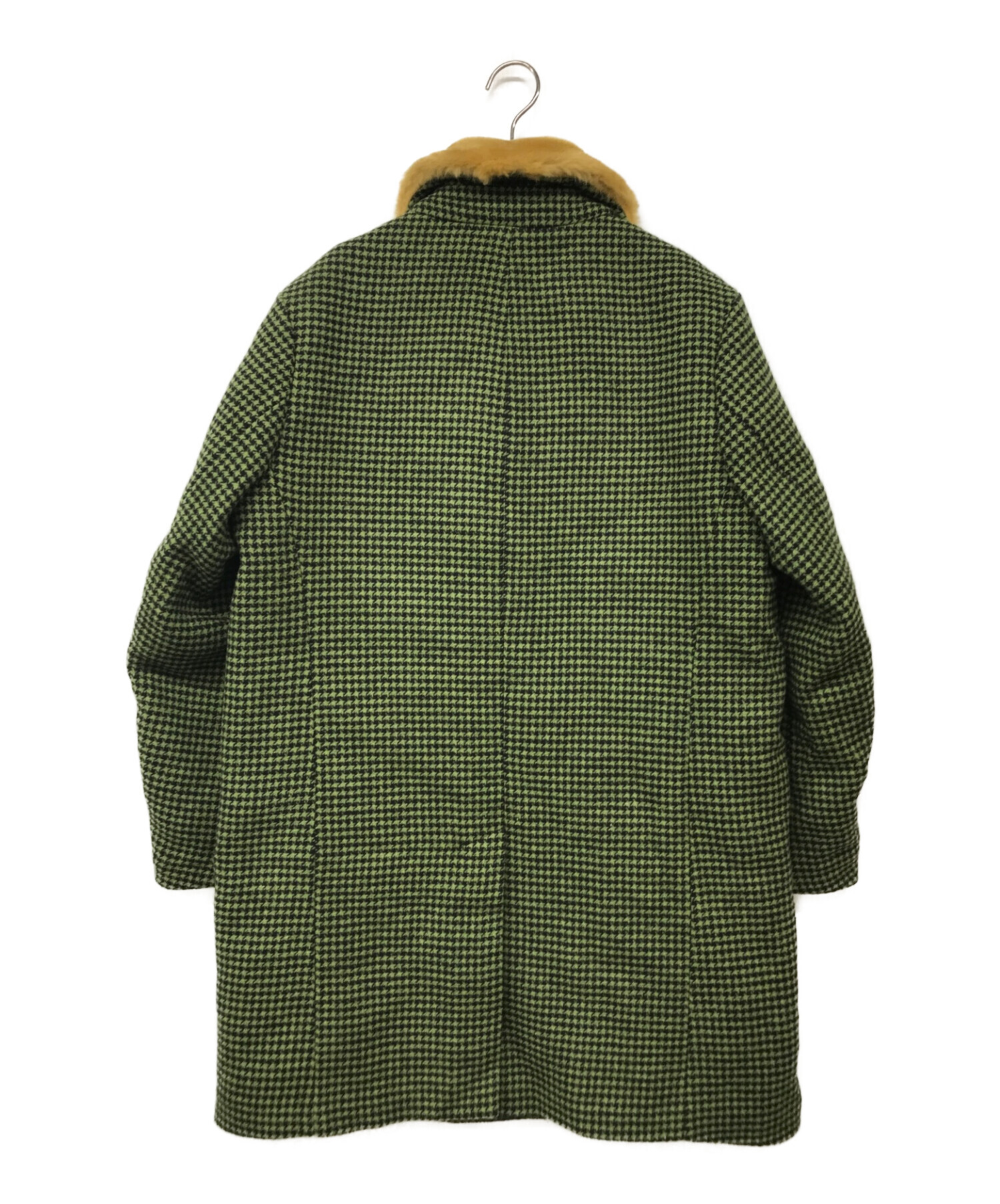 中古・古着通販】SUPREME (シュプリーム) fur collar car coat/ファー 