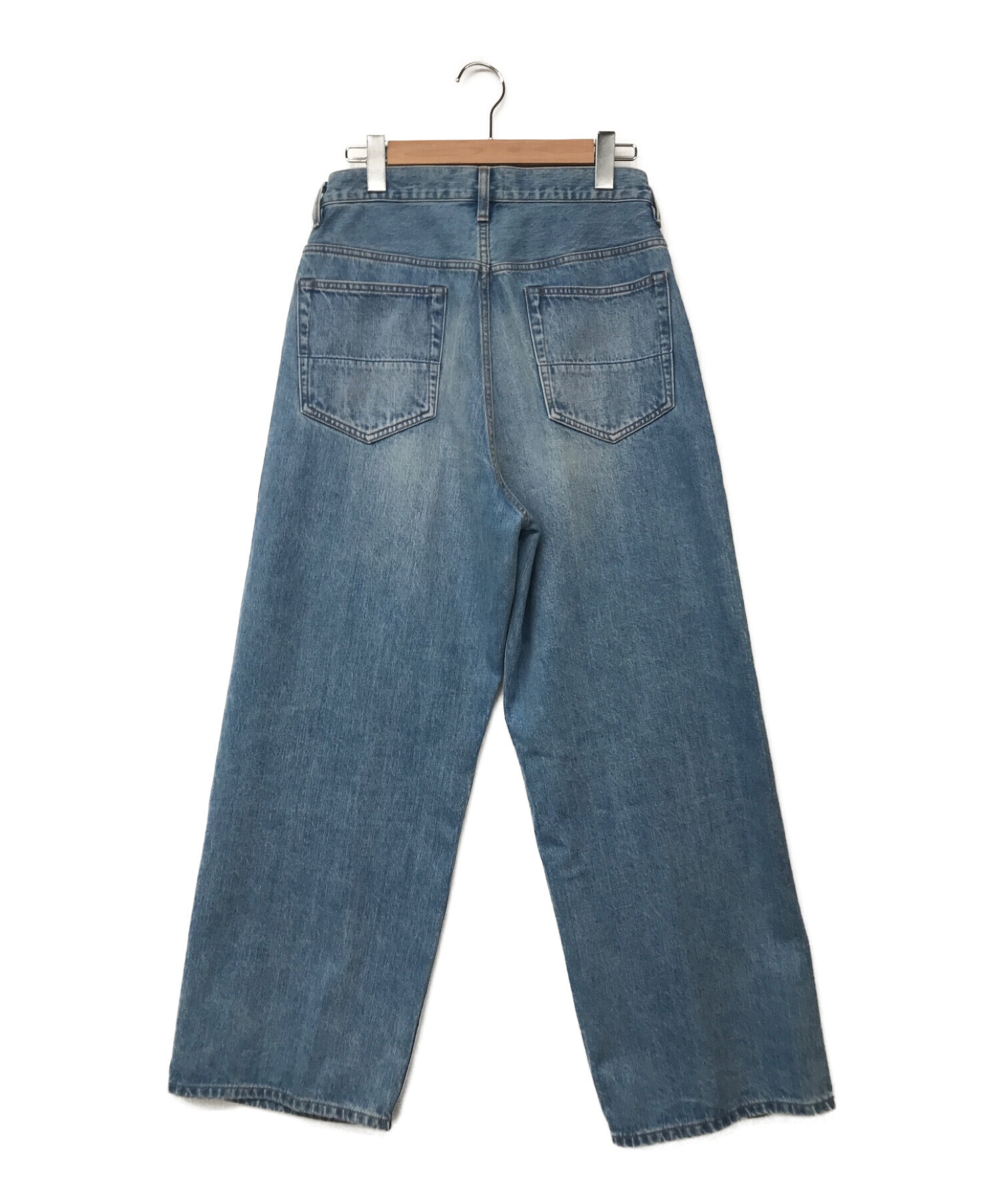 superNova. (スーパーノヴァ) Selvedge wide jeans/セルビッジワイドデニムJ インディゴ サイズ:M