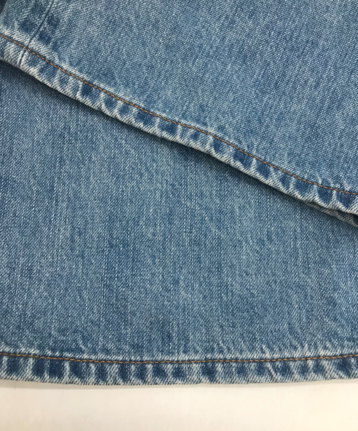 superNova. (スーパーノヴァ) Selvedge wide jeans/セルビッジワイドデニムJ インディゴ サイズ:M