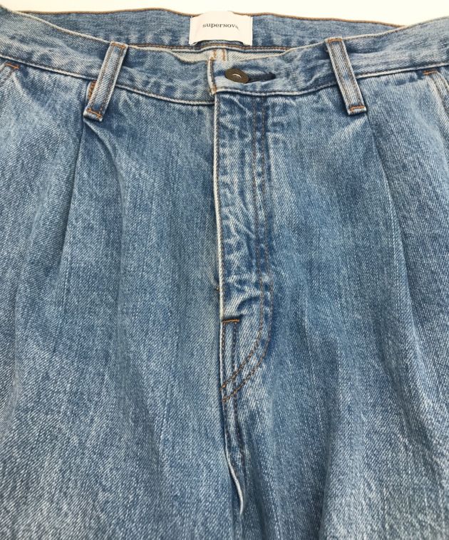 中古・古着通販】superNova. (スーパーノヴァ) Selvedge wide jeans ...