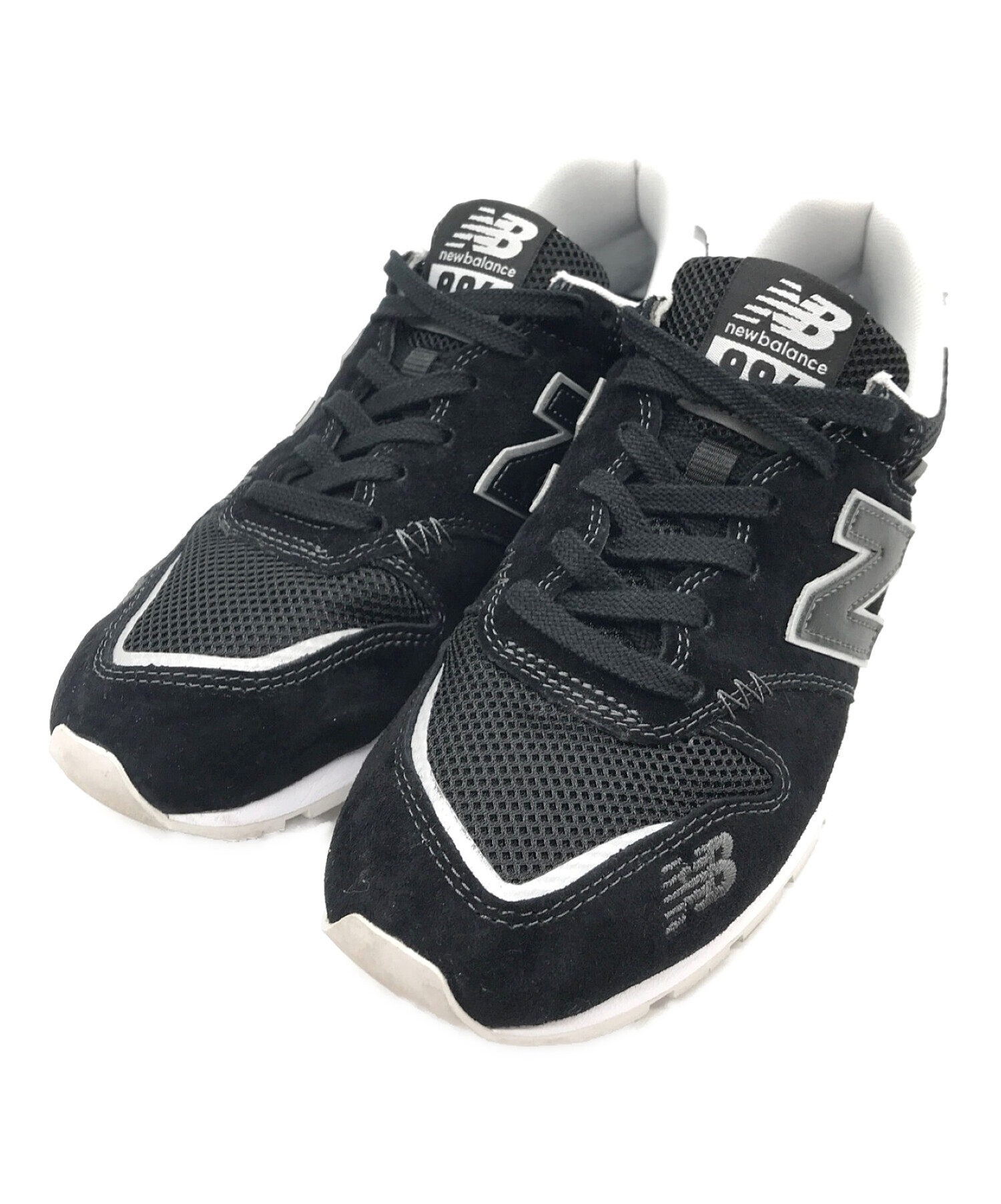 NEW BALANCE (ニューバランス) スニーカー ブラック サイズ:25.5