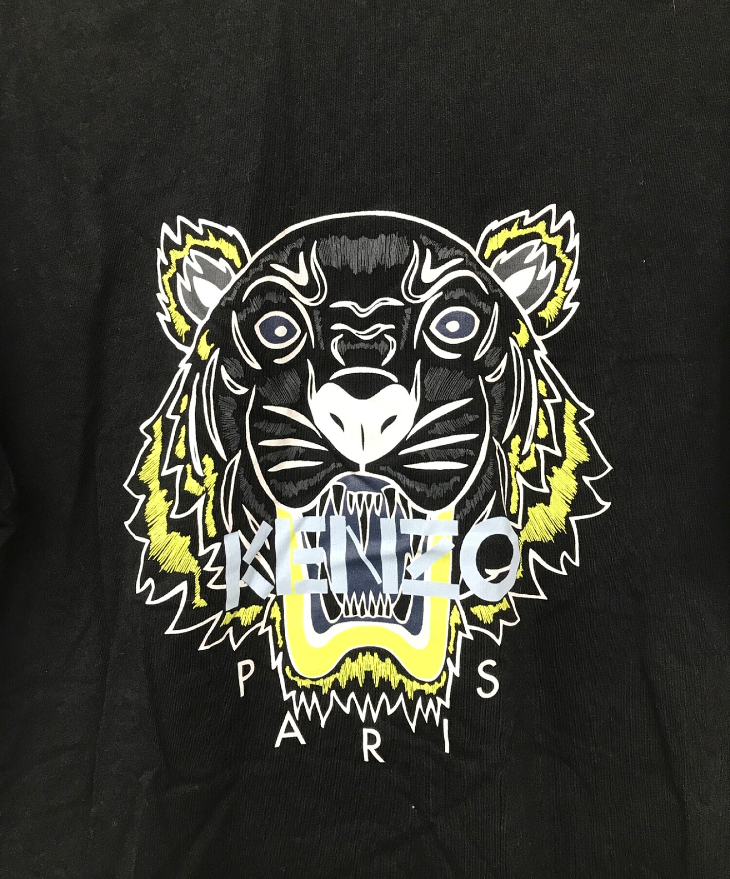 中古・古着通販】KENZO (ケンゾー) タイガープリントTシャツ ブラック