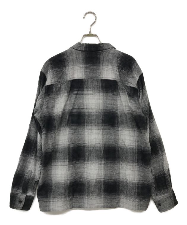 RATS (ラッツ) COTTON OMBRE CHECK SHIRT/コットンオンブレチェックシャツ グレー サイズ:M