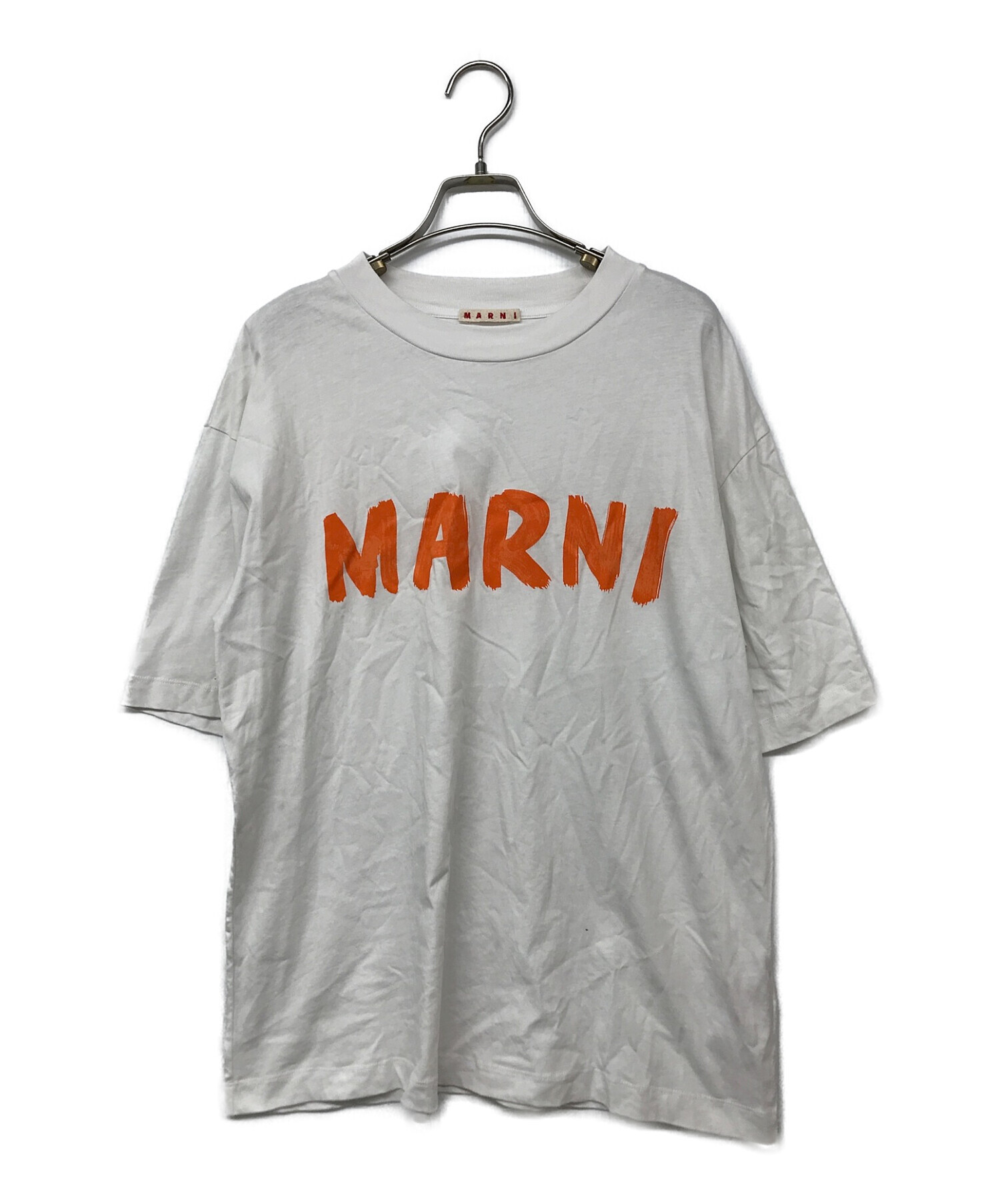MARNI (マルニ) プリントTシャツ ホワイト サイズ:38