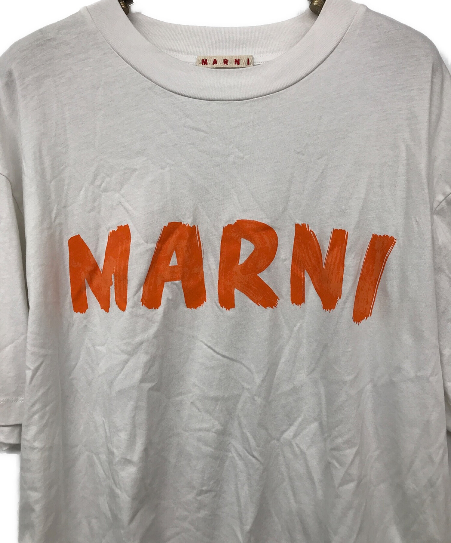 MARNI (マルニ) プリントTシャツ ホワイト サイズ:38