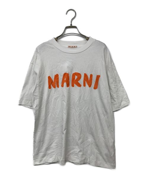 中古・古着通販】MARNI (マルニ) プリントTシャツ ホワイト サイズ:38