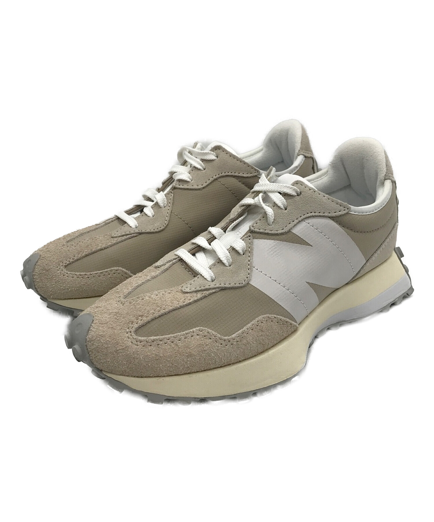 NEW BALANCE (ニューバランス) ローカットスニーカー グレー サイズ:25