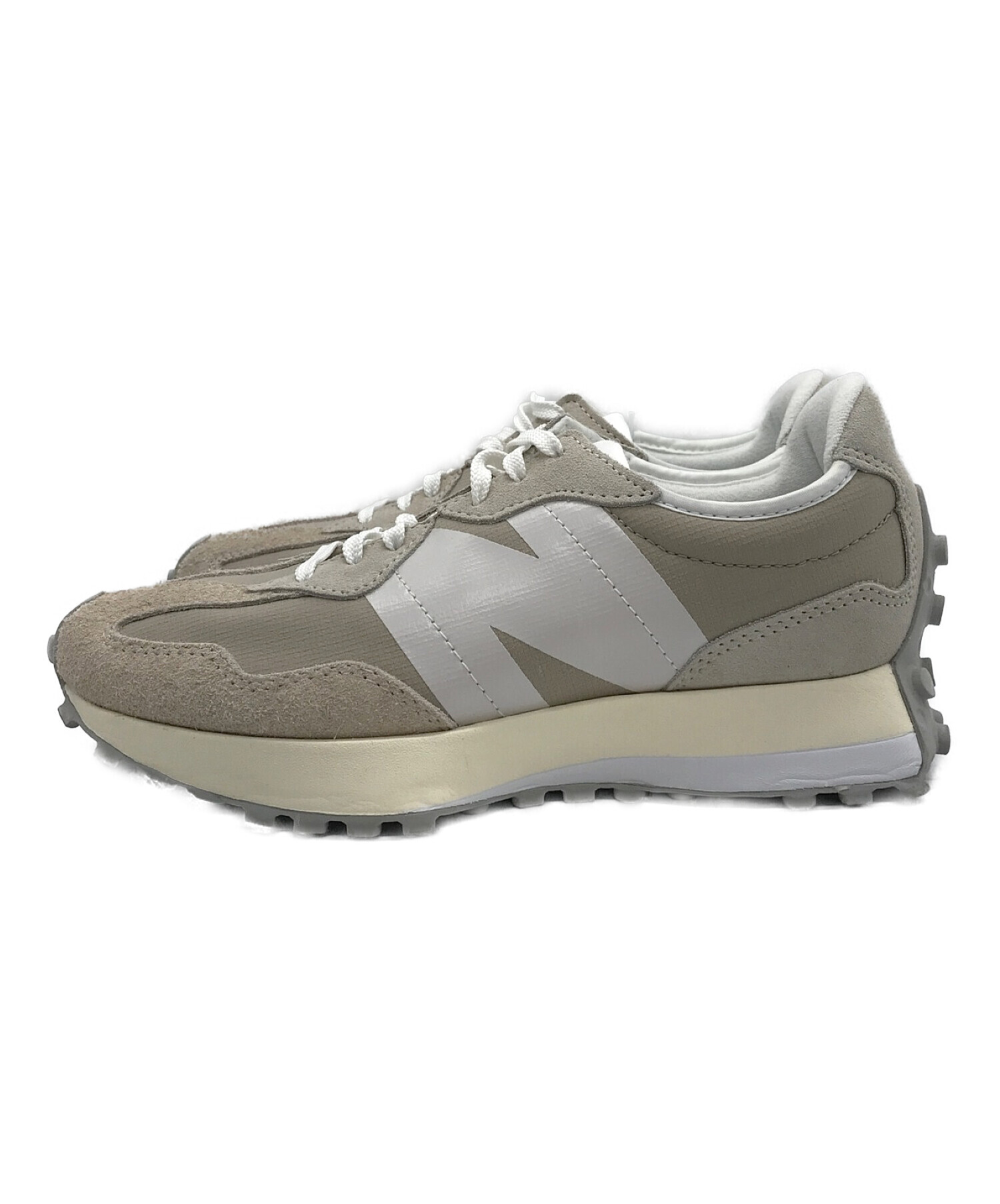 NEW BALANCE (ニューバランス) ローカットスニーカー グレー サイズ:25