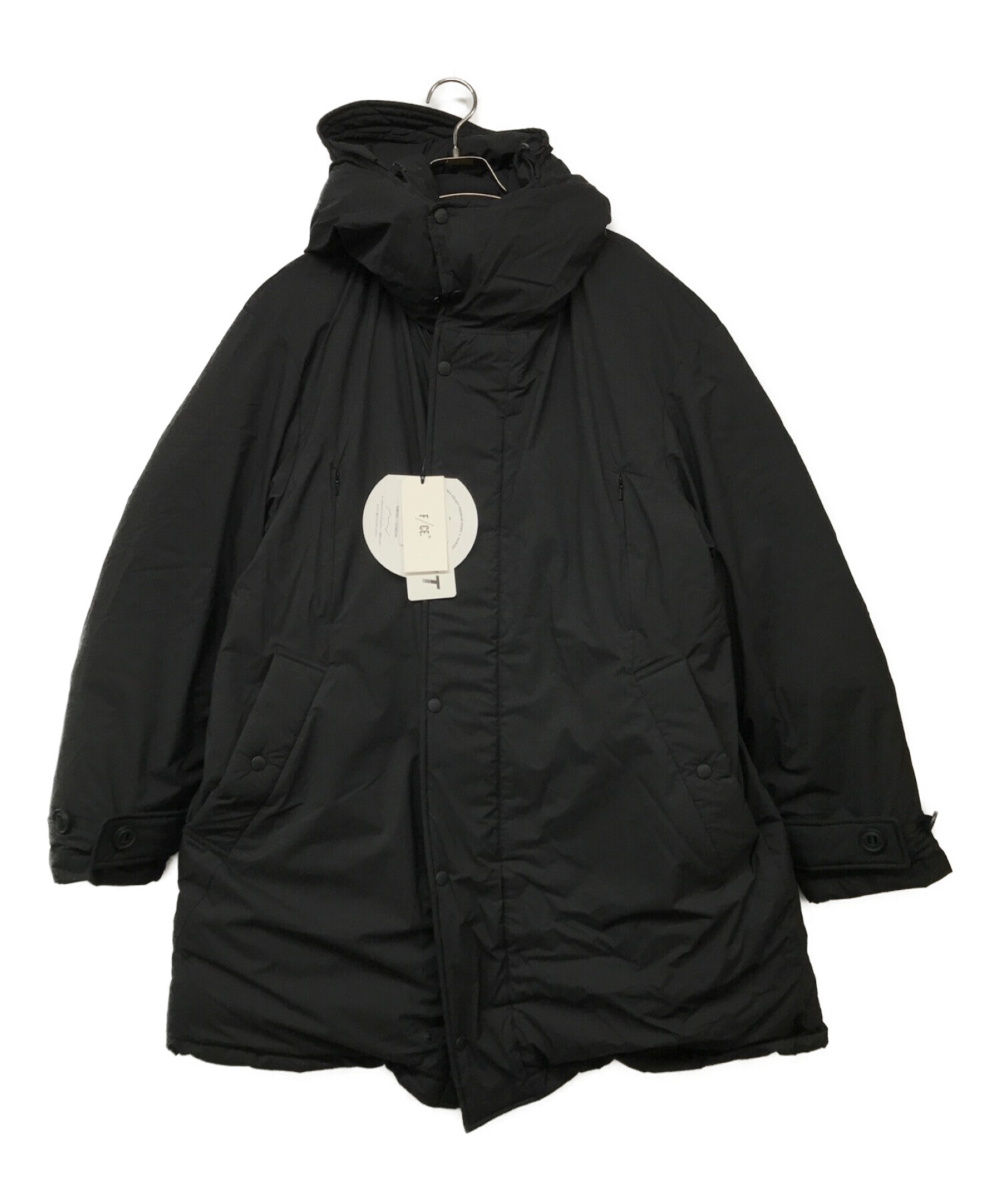 F/CE. (エフシーイー) NANGA (ナンガ) MILITARY HALF DOWN PARKA ブラック サイズ:L