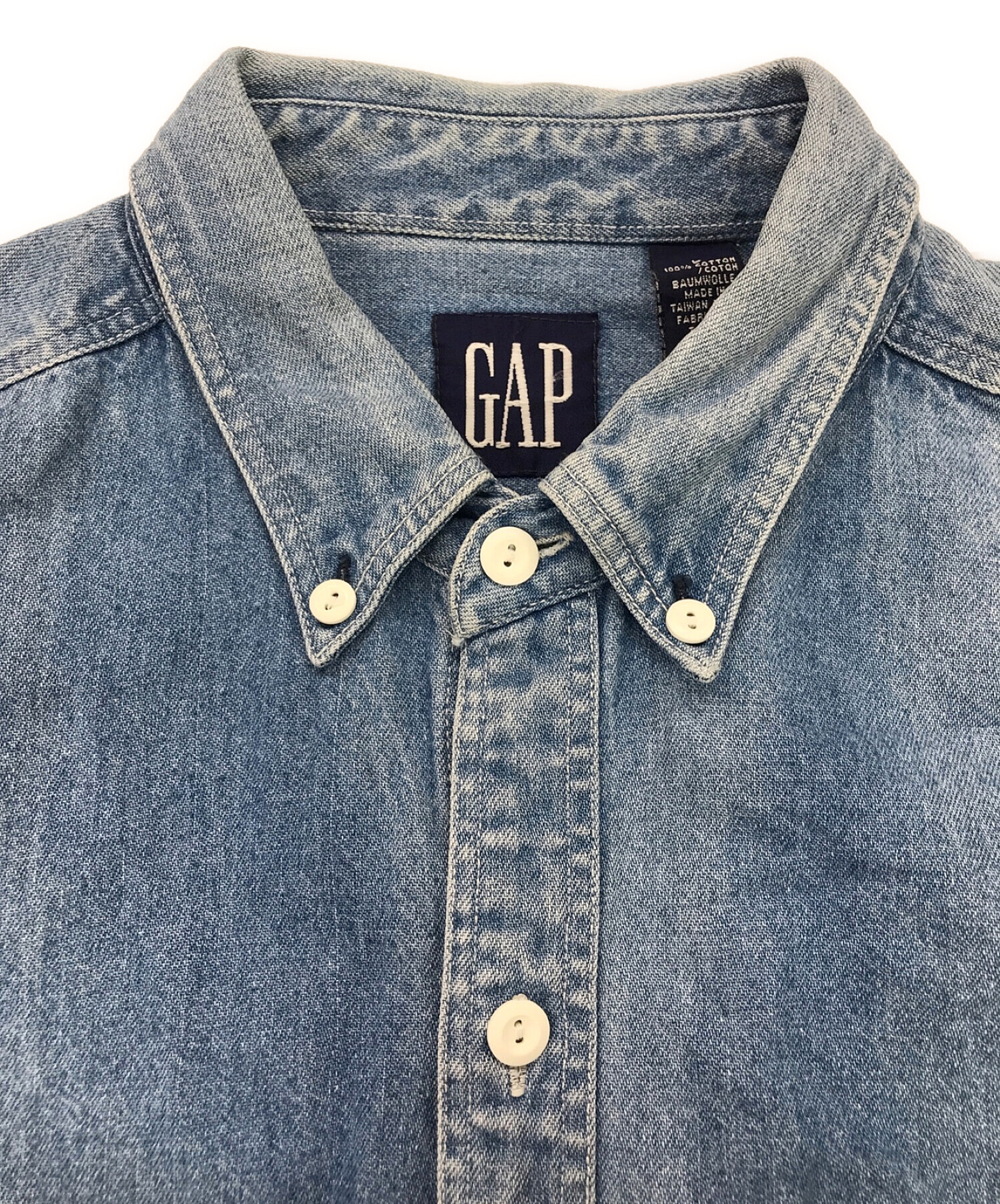 中古・古着通販】OLD GAP (オールドギャップ) デニムボタンダウン