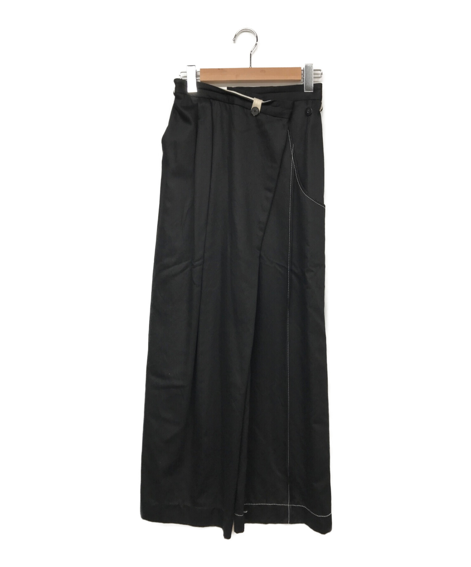 アイレネ irene 34 Hollowout Satin Trousers-