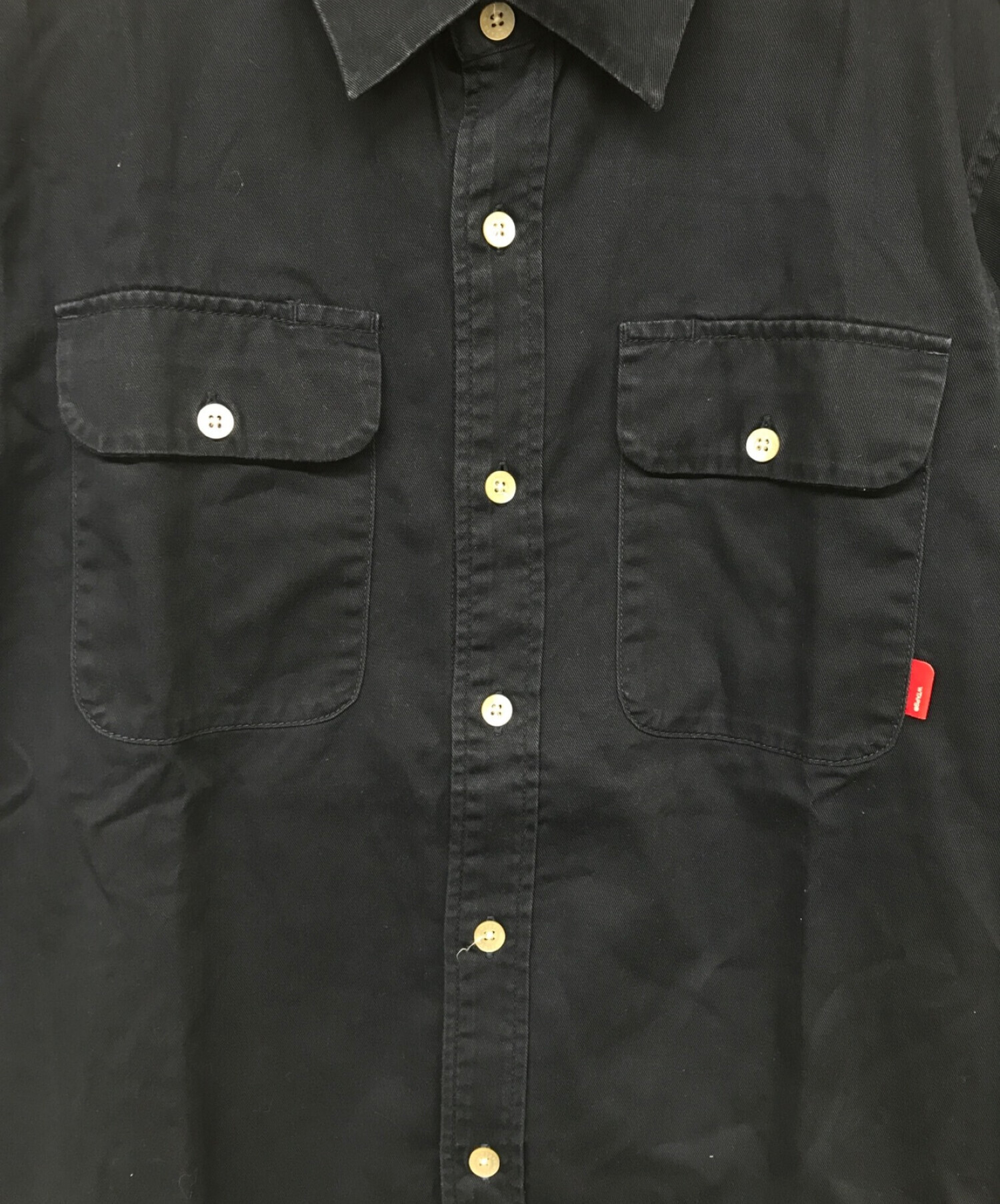 中古・古着通販】WTAPS (ダブルタップス) ワークシャツ ネイビー