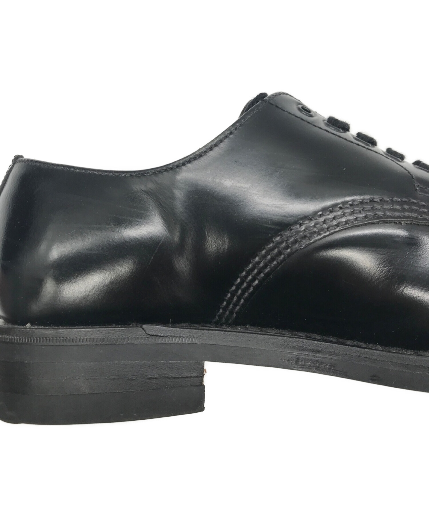 靴SANDERS ポリッシュドレザーノーレースシューズ27.5cm - ドレス/ビジネス