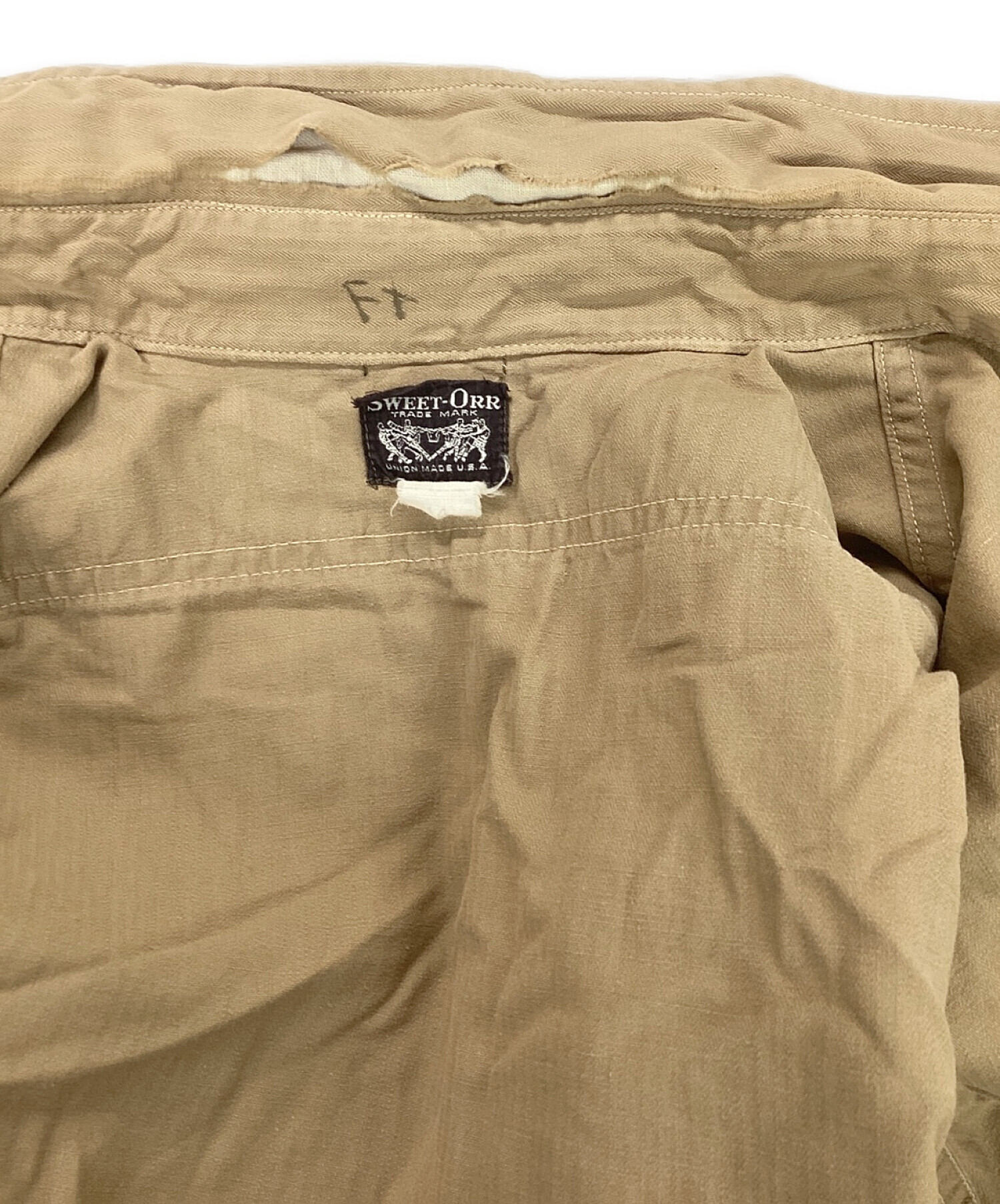 中古・古着通販】SWEET-ORR (スイートオール) Cotton Work Shirt