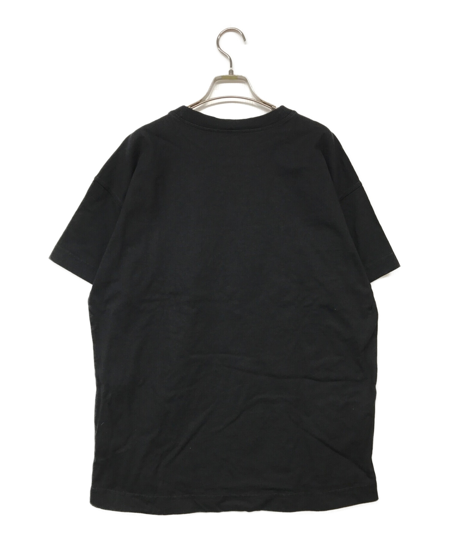 Acne studios (アクネストゥディオス) オーバーサイズロゴTシャツ ブラック サイズ:XS