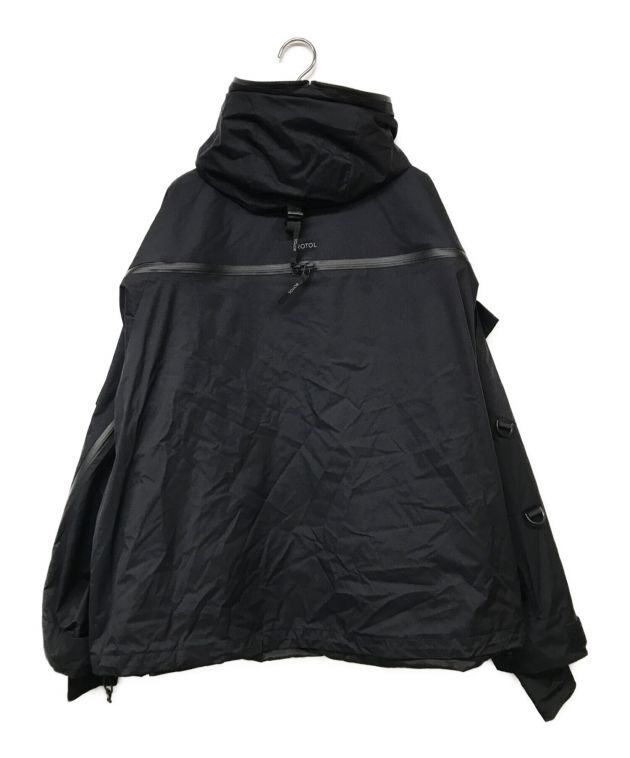 中古・古着通販】ROTOL (ロトル) SHELL PARKA/シェルパーカー ブラック サイズ:2｜ブランド・古着通販 トレファク公式【TREFAC  FASHION】スマホサイト