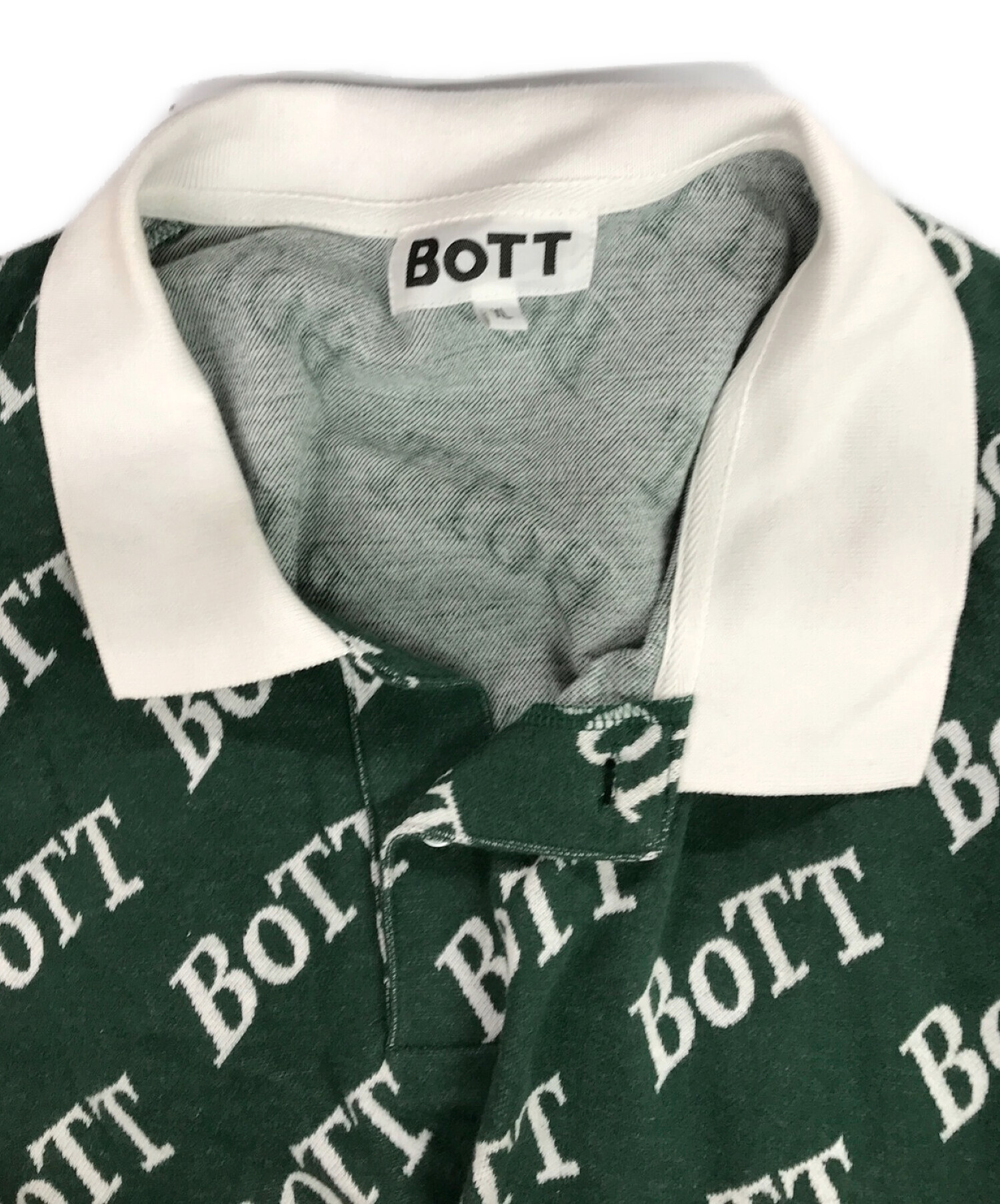 売れ筋】 BoTT ポロシャツ グリーン ポロシャツ