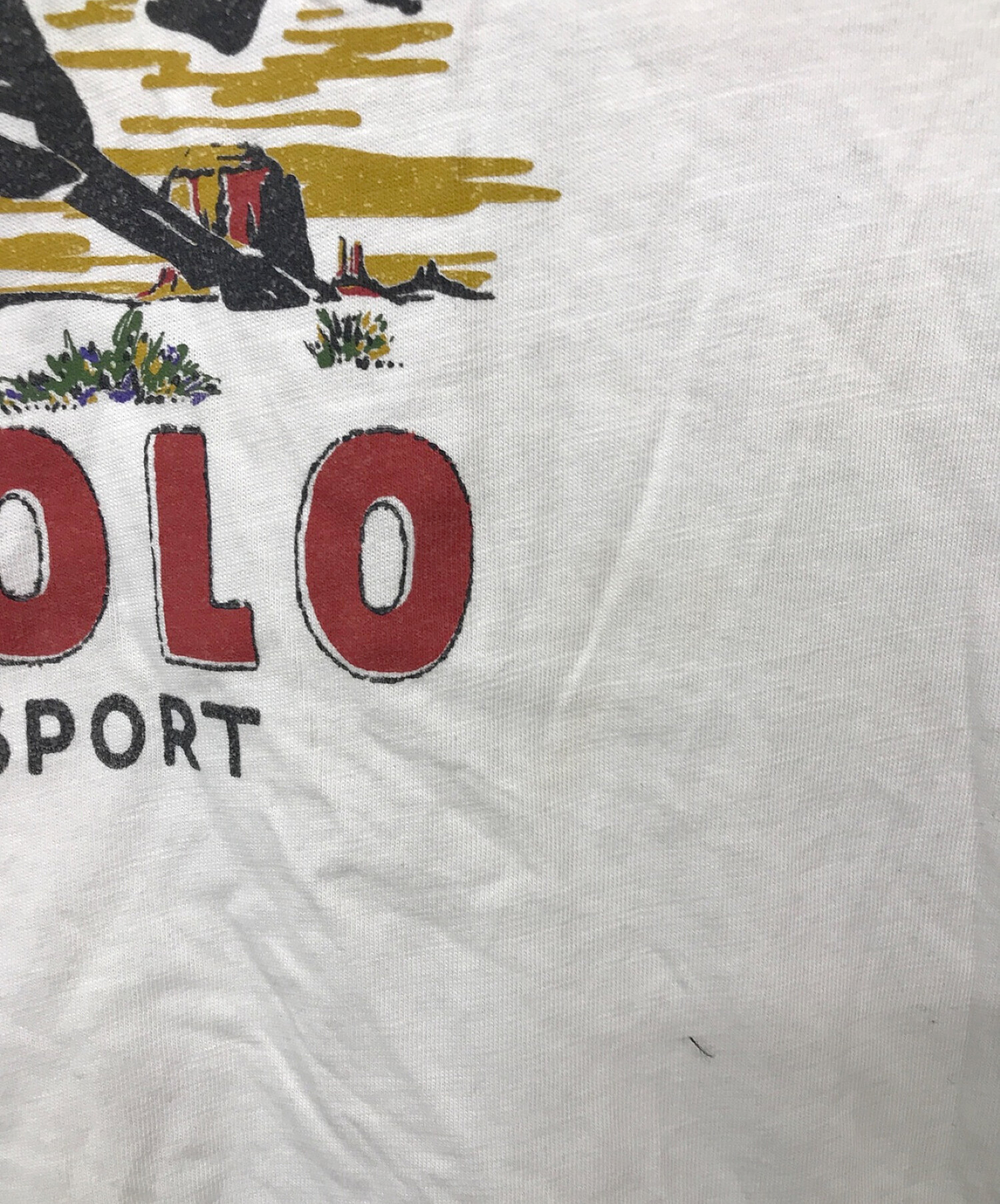 中古・古着通販】POLO SPORT (ポロスポーツ) コロラドプリントTシャツ