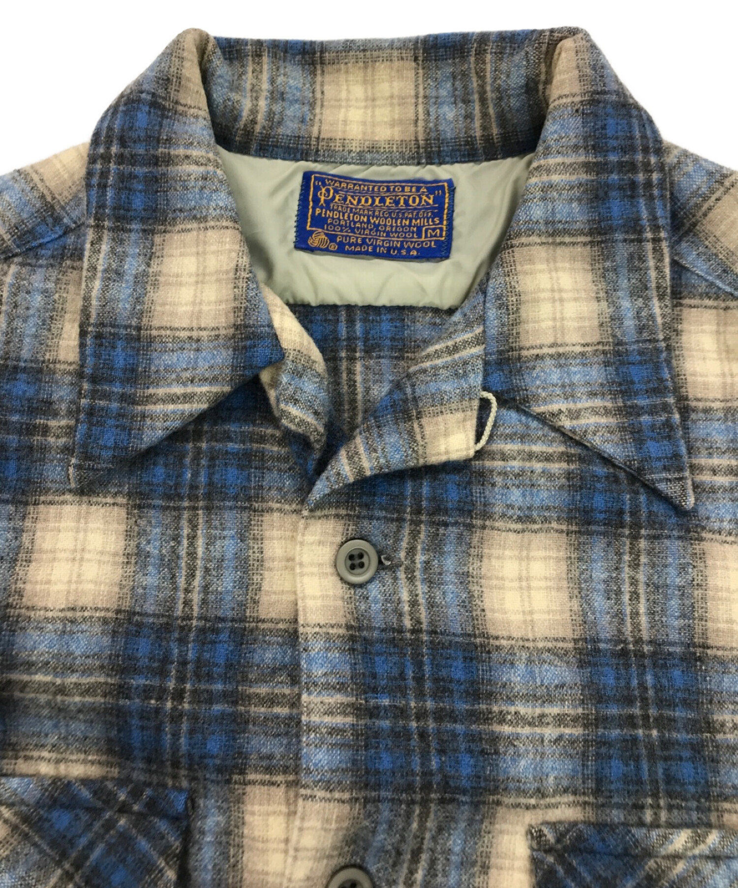 中古・古着通販】PENDLETON (ペンドルトン) 70'Sオンブレシャツ