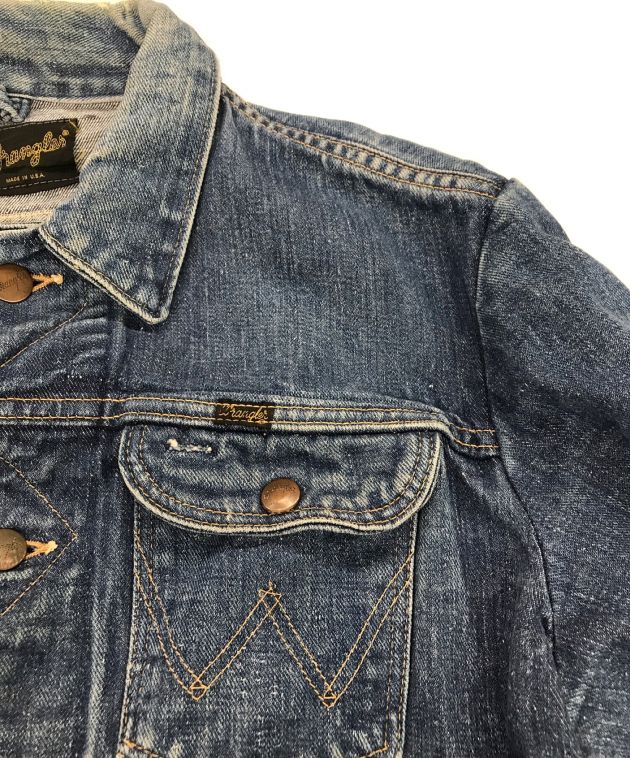 中古・古着通販】Wrangler (ラングラー) デニムジャケット インディゴ 