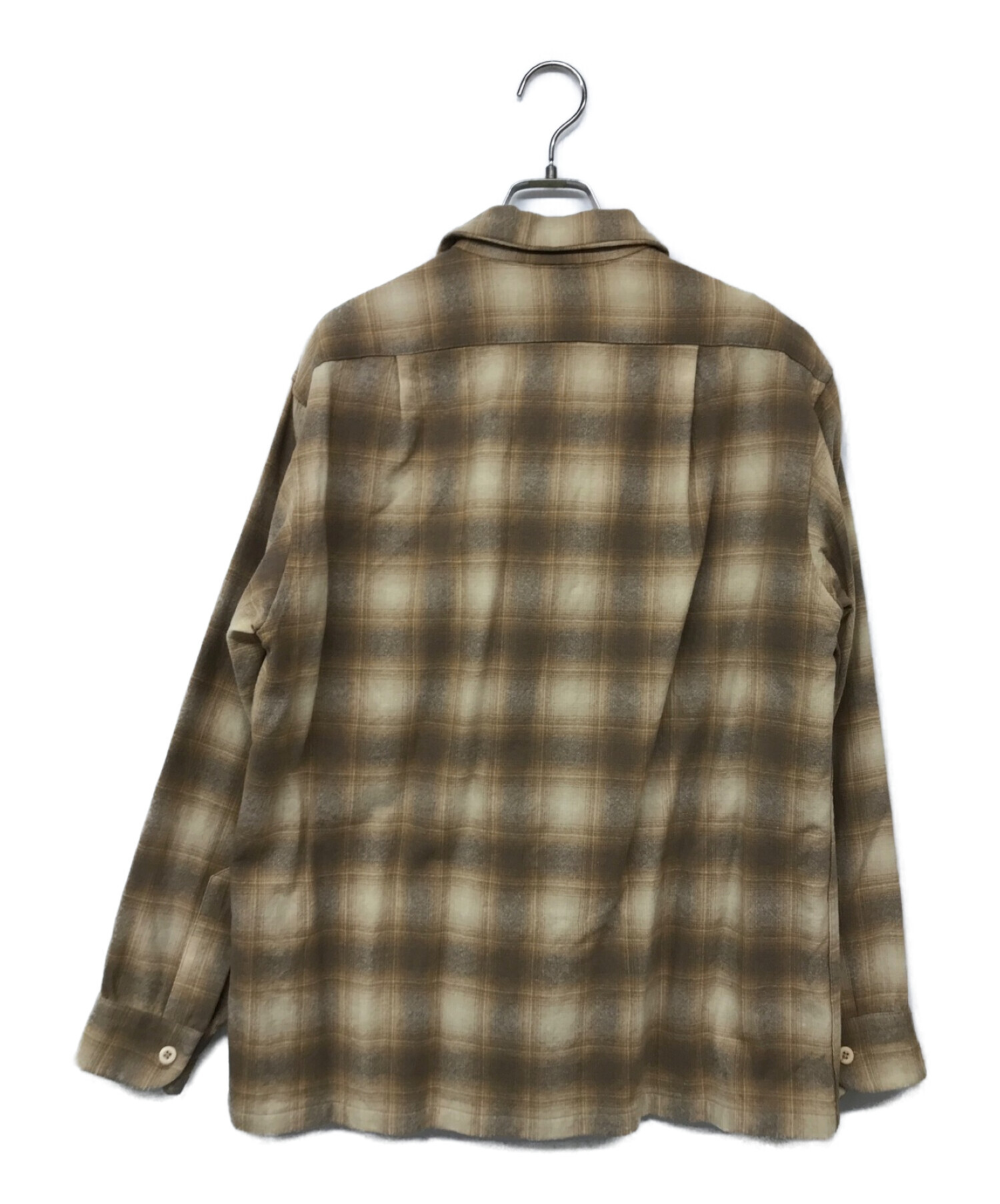 PENDLETON (ペンドルトン) 70‘sオンブレチェックシャツ ブラウン サイズ:L