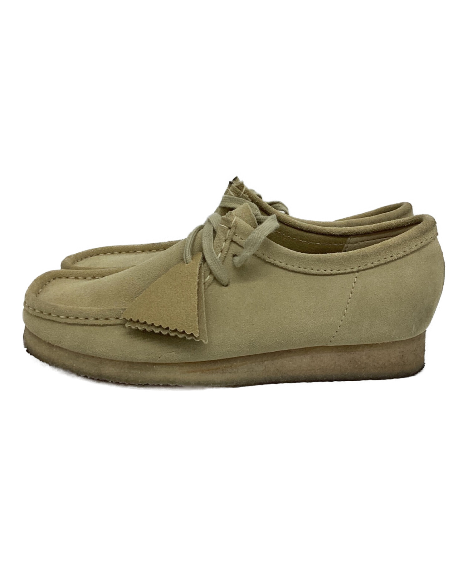 中古・古着通販】CLARKS (クラークス) ワラビーシューズ ベージュ