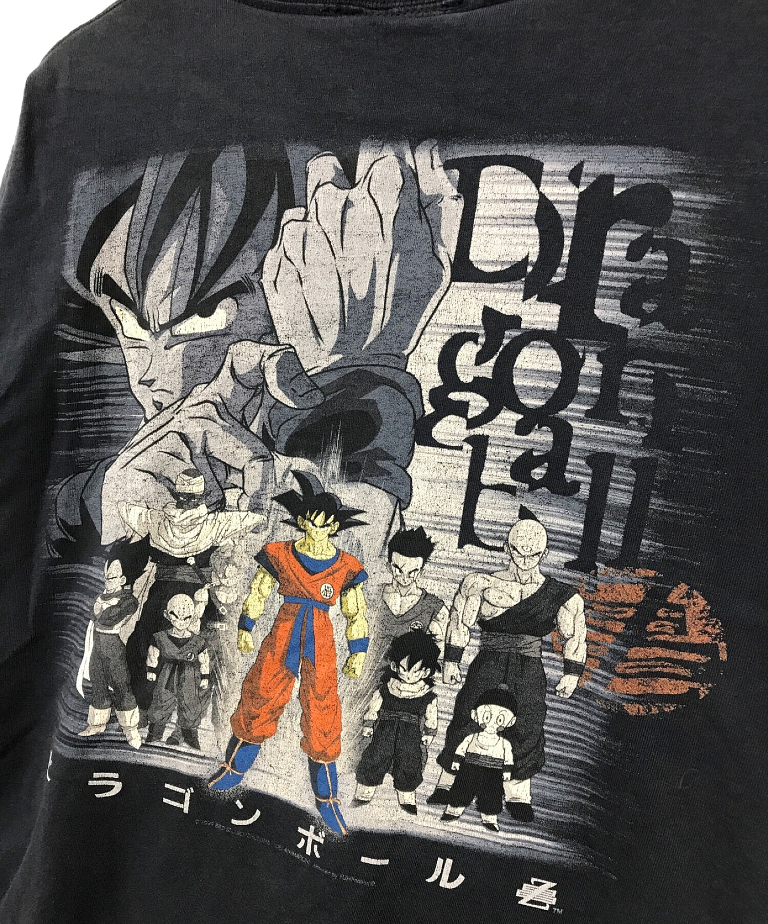 中古・古着通販】USED (ユーズド) ヴィンテージアニメTシャツ ネイビー