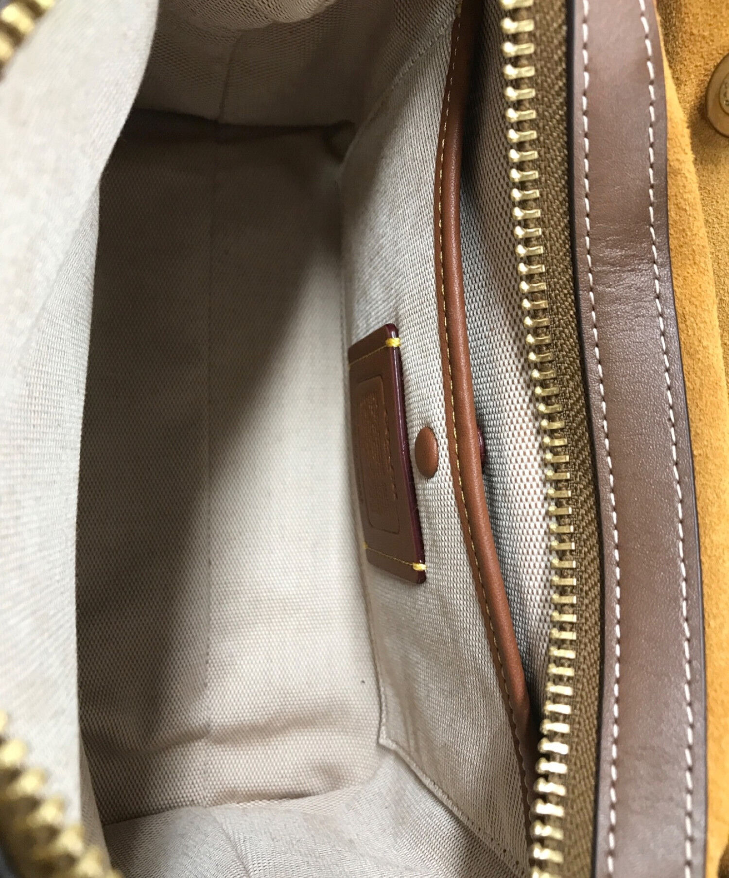 中古・古着通販】COACH (コーチ) シグネチャーテキスタイル2WAYバッグ