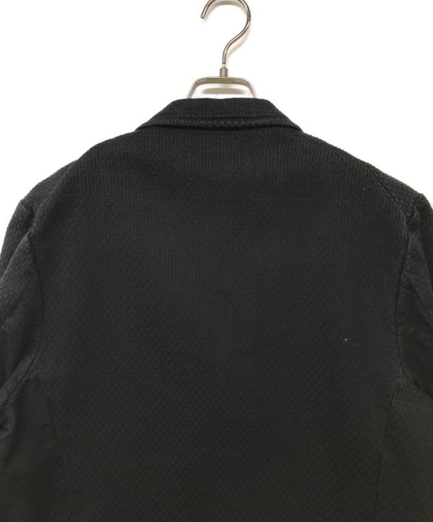 COMME des GARCONS HOMME PLUS (コムデギャルソンオムプリュス) 製品染めジャケット ブラック サイズ:M