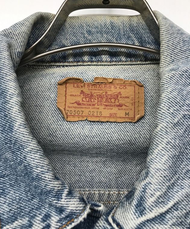 中古・古着通販】LEVI'S (リーバイス) デニムジャケット インディゴ