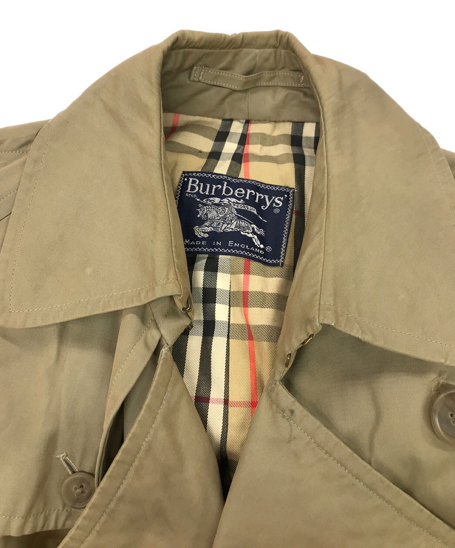 中古・古着通販】Burberry's (バーバリーズ) トレンチコート オリーブ