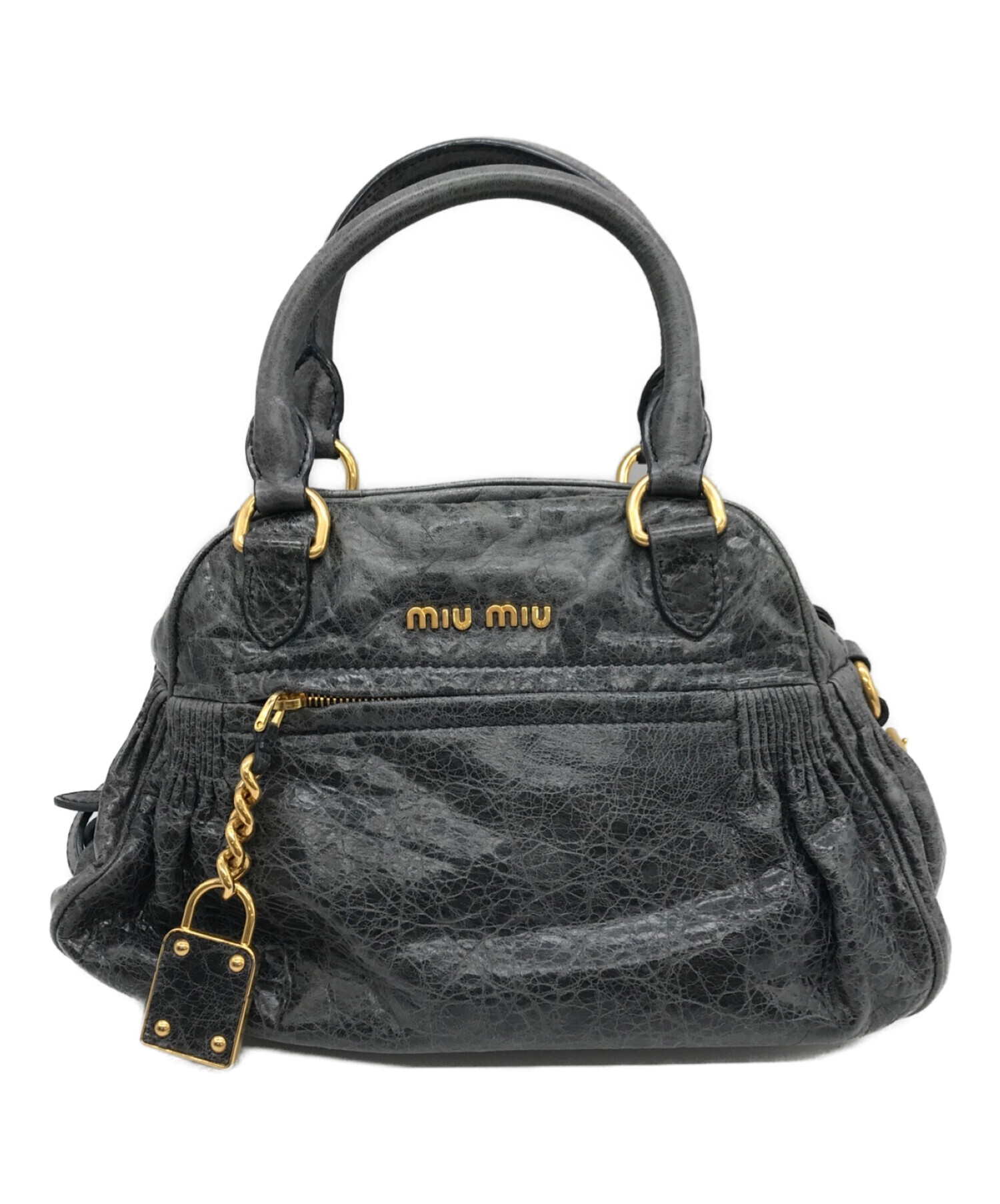 ☆値下げ中！早い者勝ち！ miumiu 2way ショルダーバッグ-