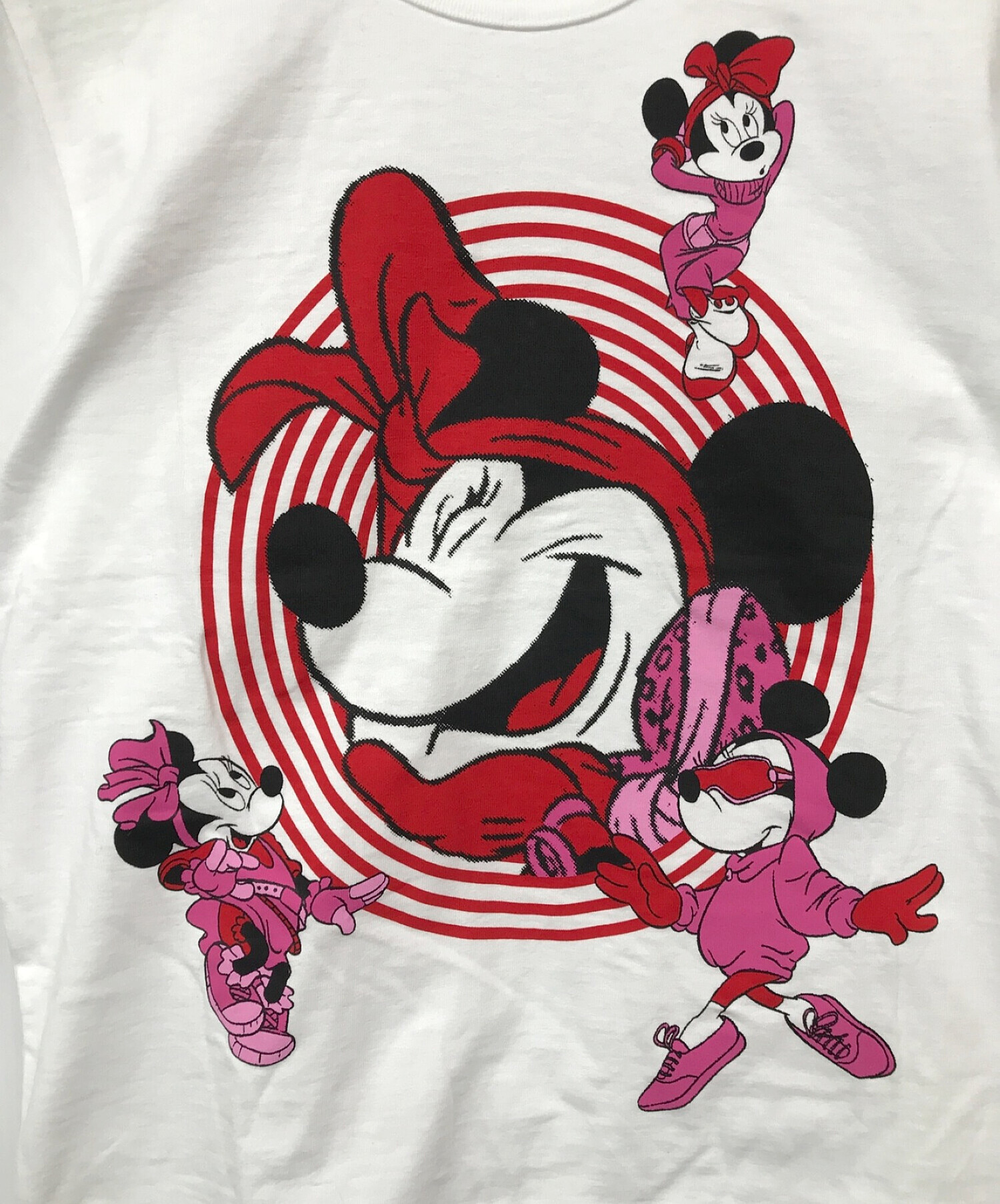 COMME des GARCONS GIRL (コムデギャルソンガール) DISNEY (ディズニー) プリントTシャツ ホワイト サイズ:S