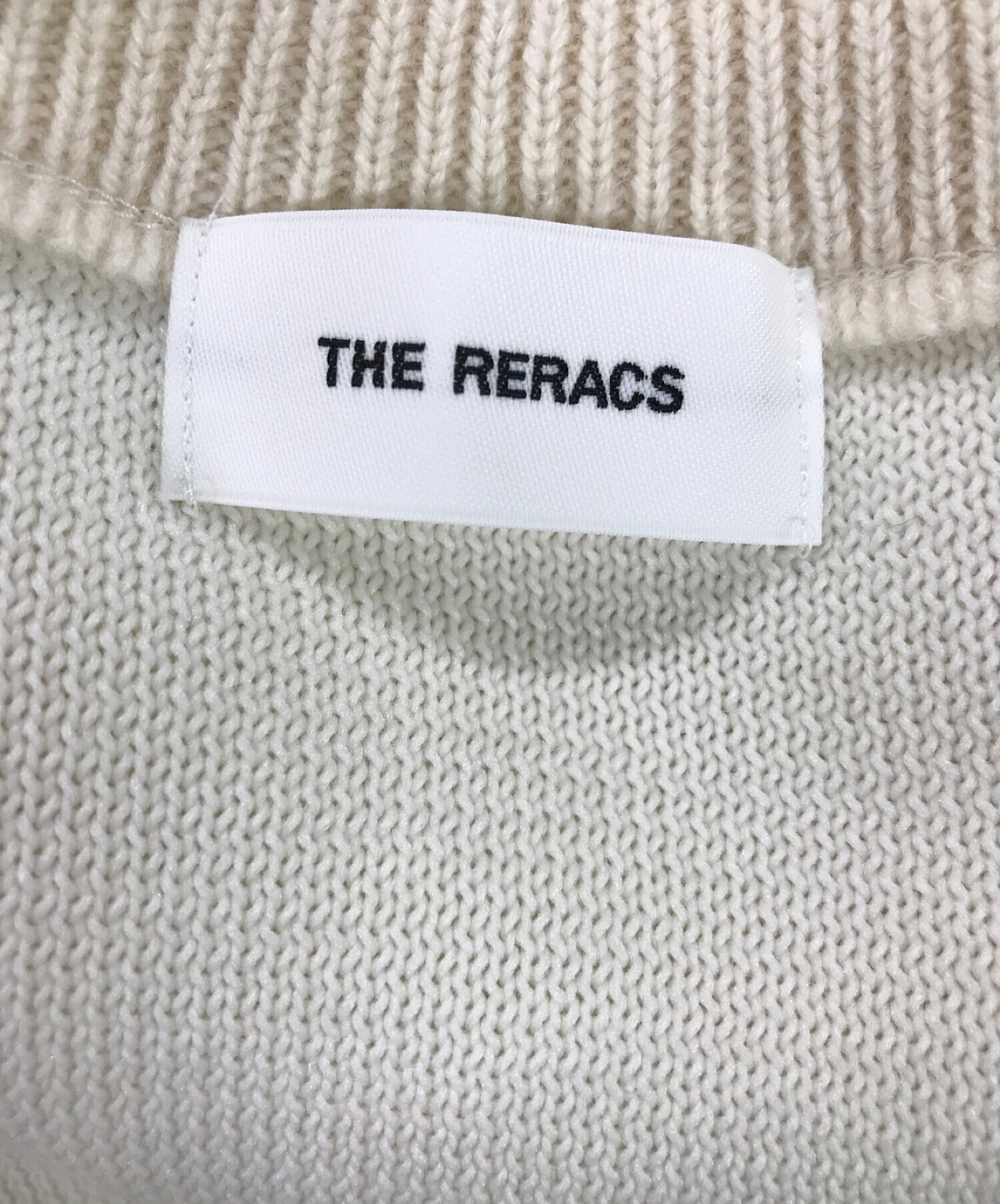 中古・古着通販】THE RERACS (ザ リラクス) サイドオープンニット