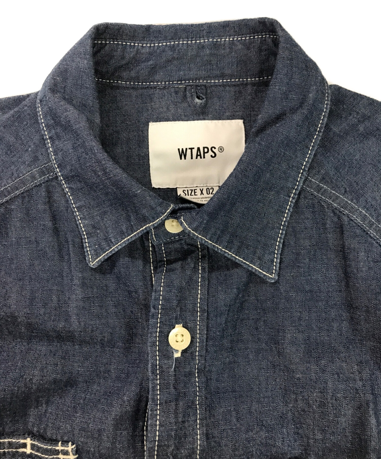 ー品販売 wtaps 即完売品 Lサイズ コットン シャツ シャツ - www