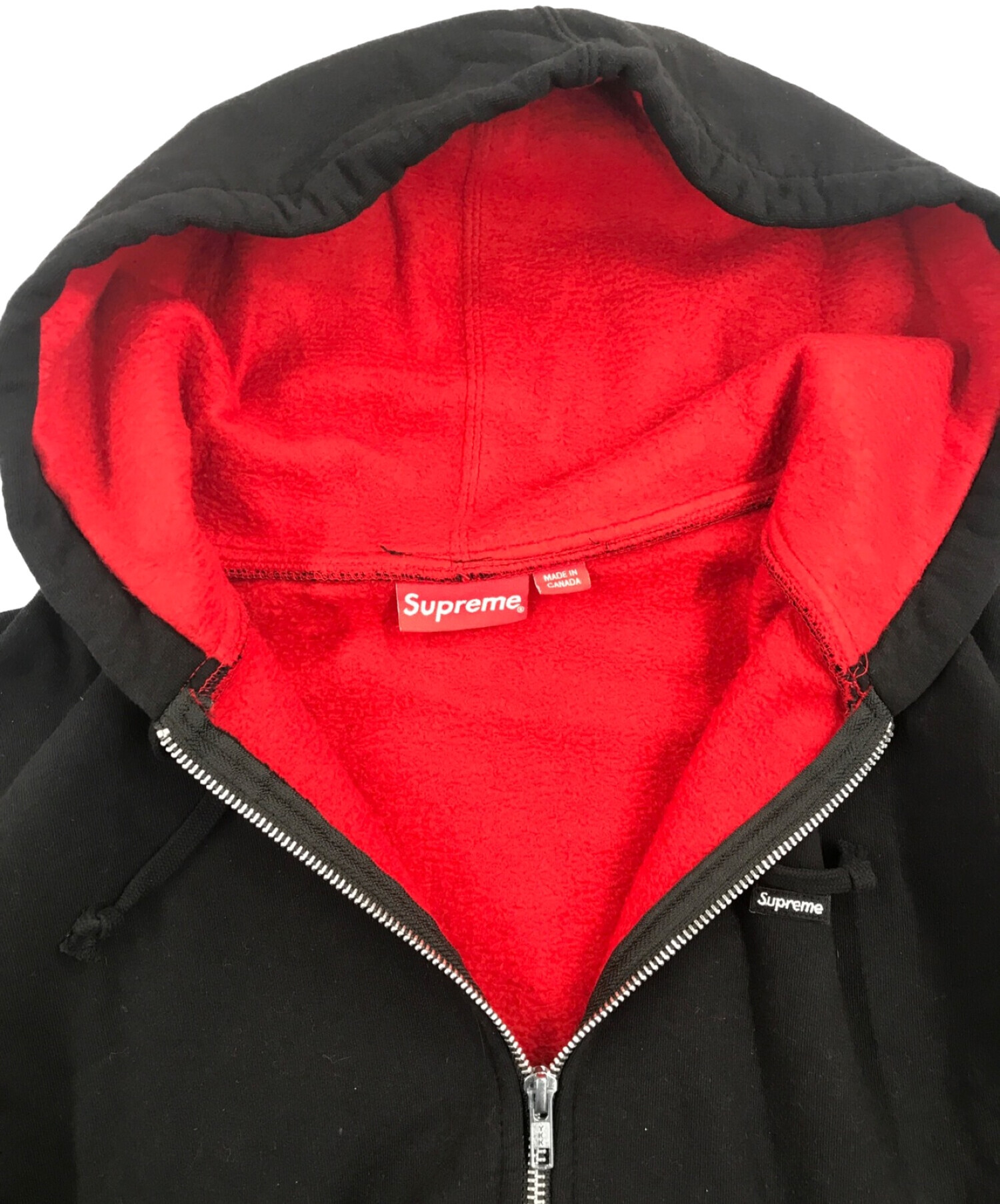 中古・古着通販】SUPREME (シュプリーム) Contrast Zip Up Hooded