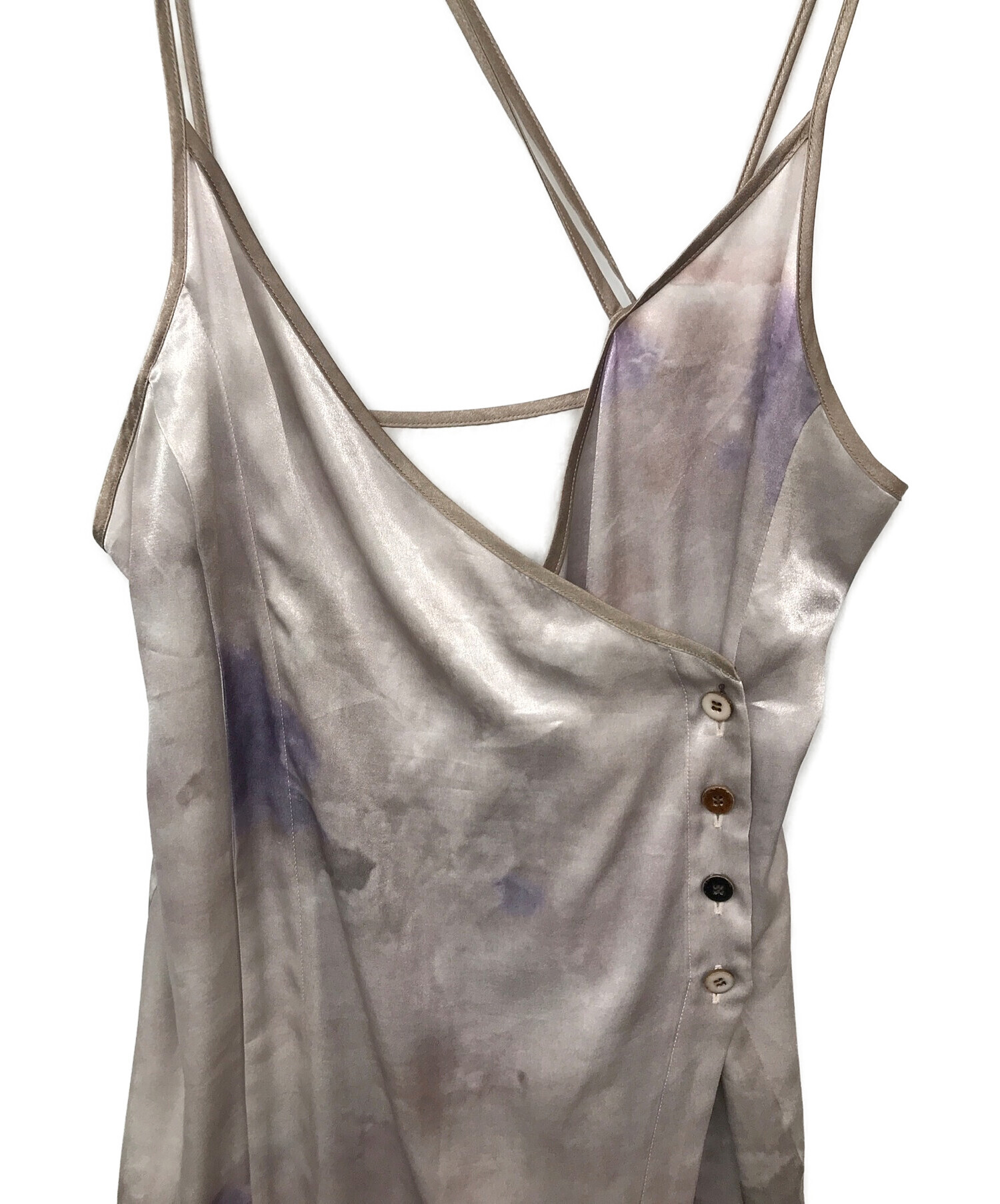 中古・古着通販】MURRAL (ミューラル) candle print camisole dress