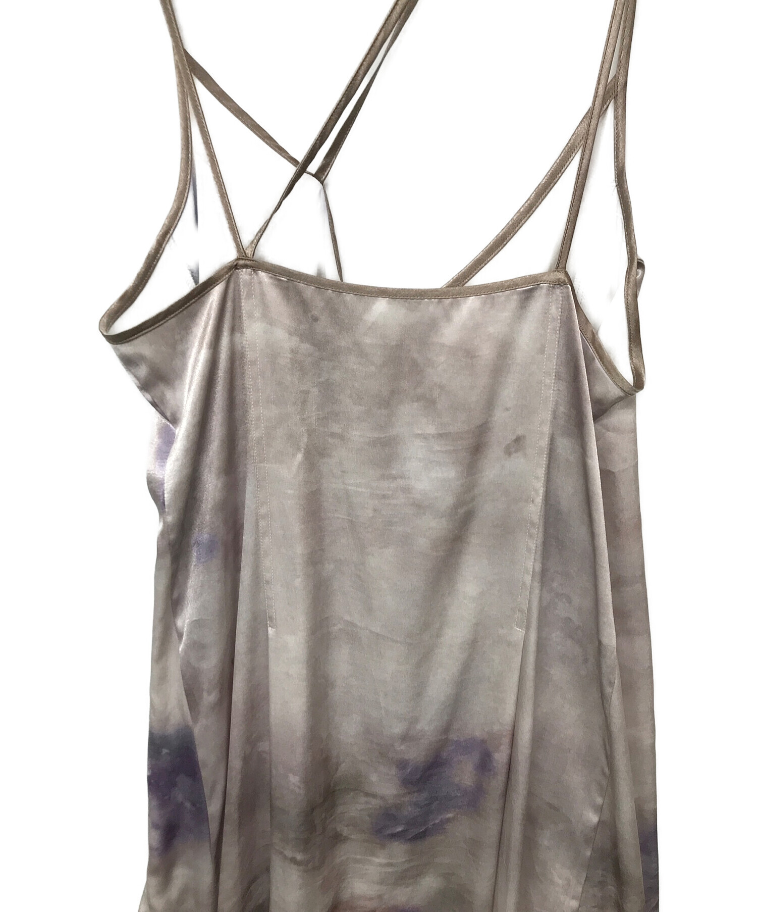 中古・古着通販】MURRAL (ミューラル) candle print camisole dress