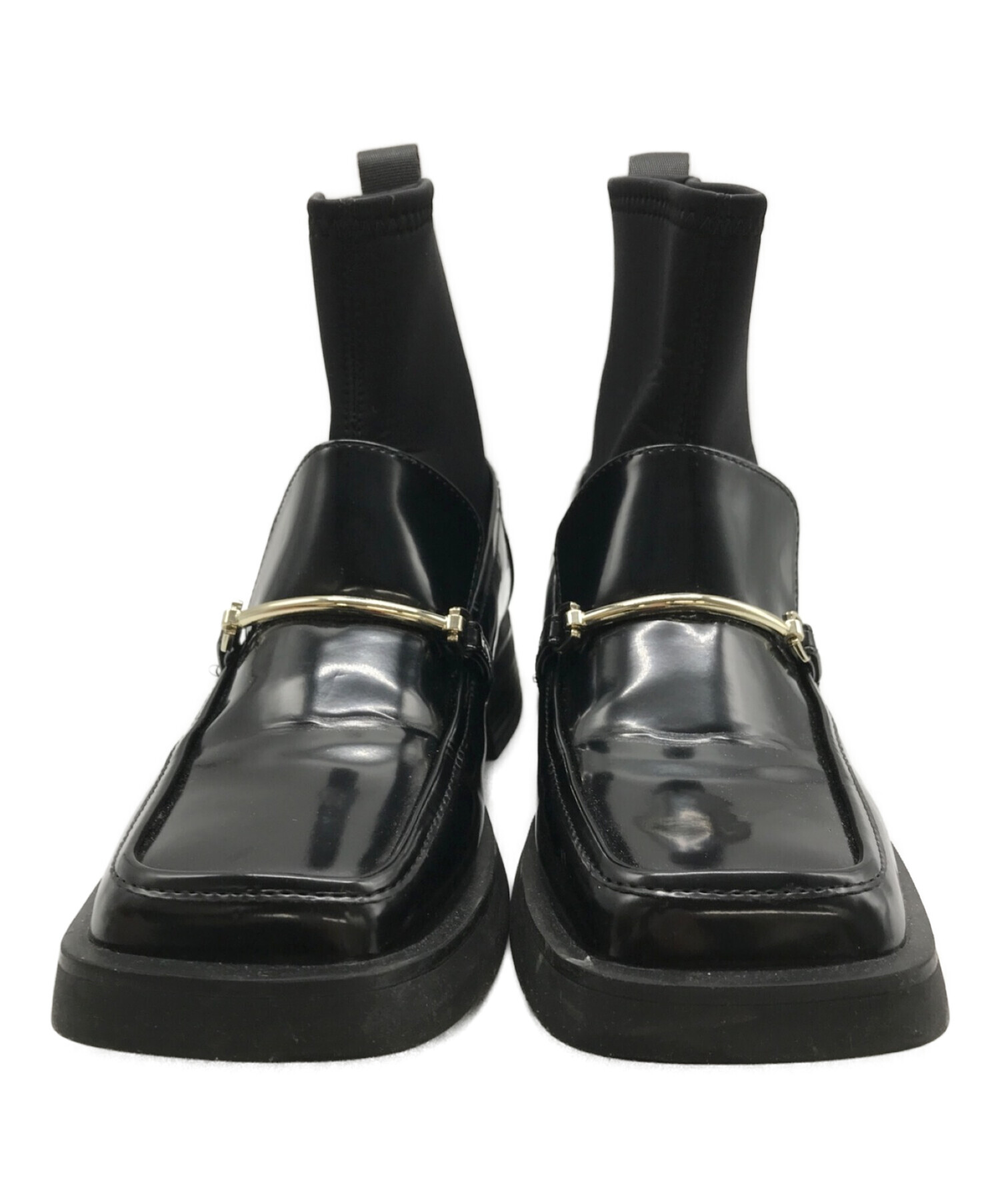 中古・古着通販】HER LIP TO (ハーリップトゥ) Square Toe Loafer