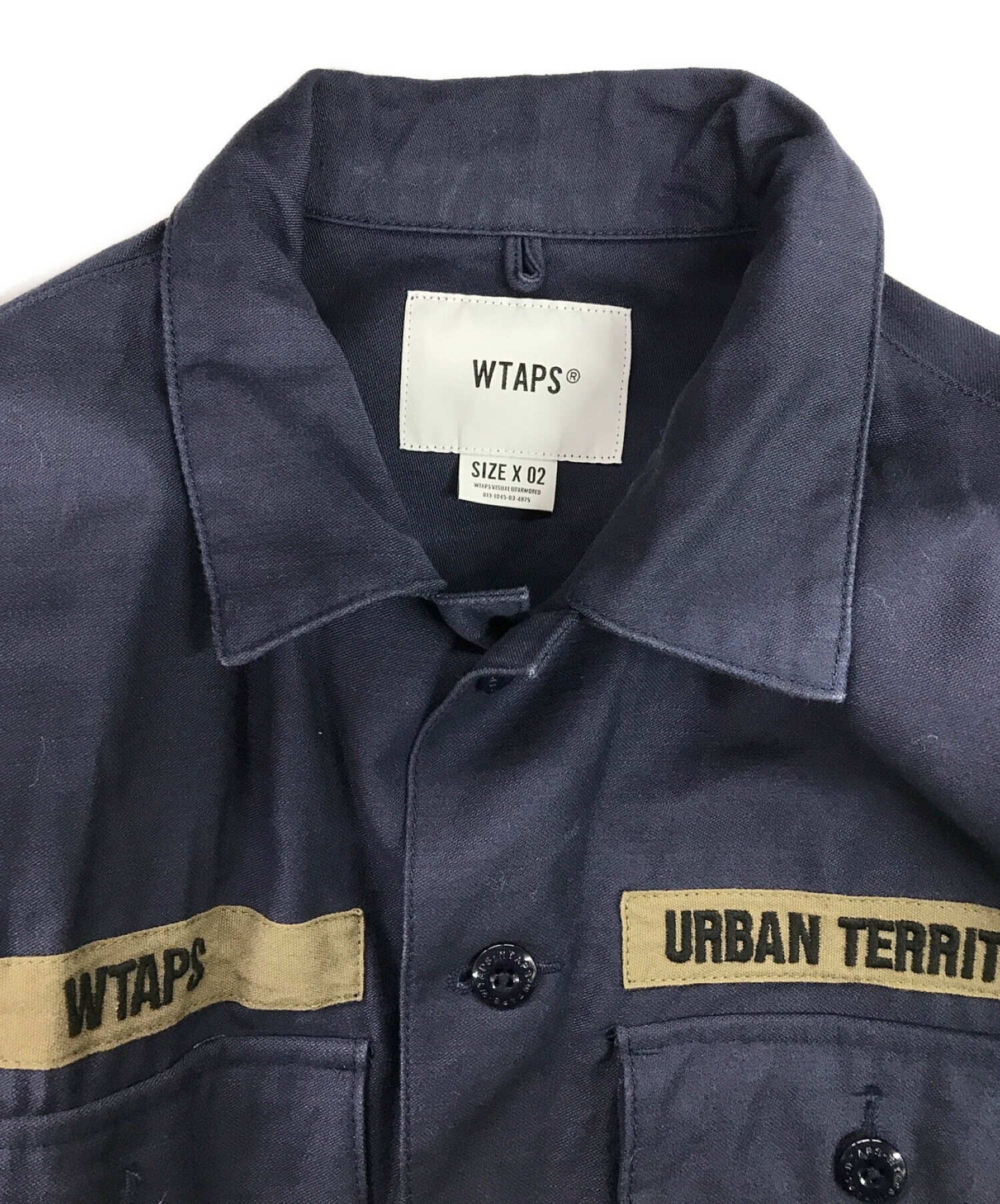 中古・古着通販】WTAPS (ダブルタップス) ミリタリーシャツジャケット