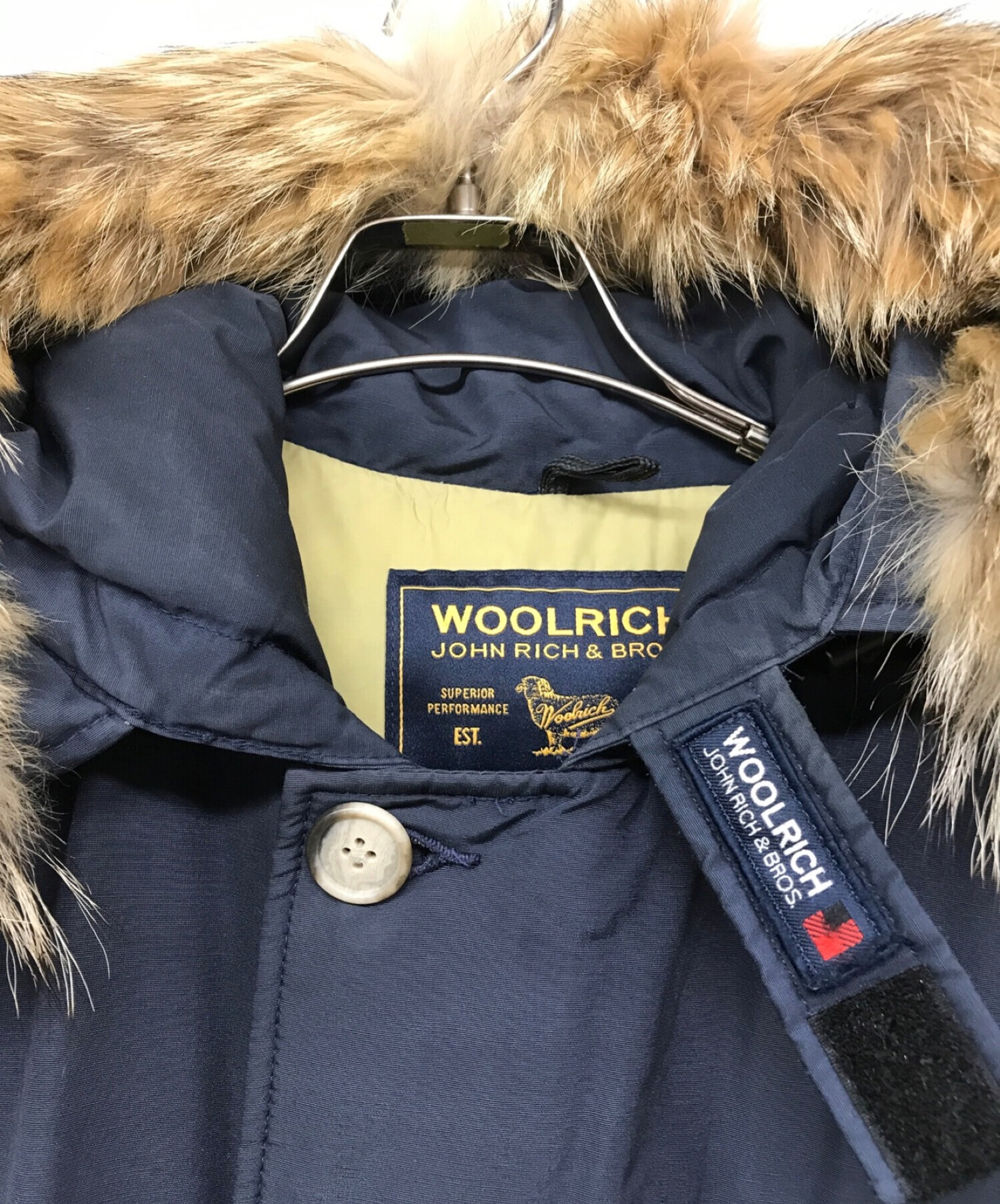 中古・古着通販】WOOLRICH (ウールリッチ) ARCTIC PARKA/アークティック パーカ ネイビー サイズ:XS｜ブランド・古着通販  トレファク公式【TREFAC FASHION】スマホサイト