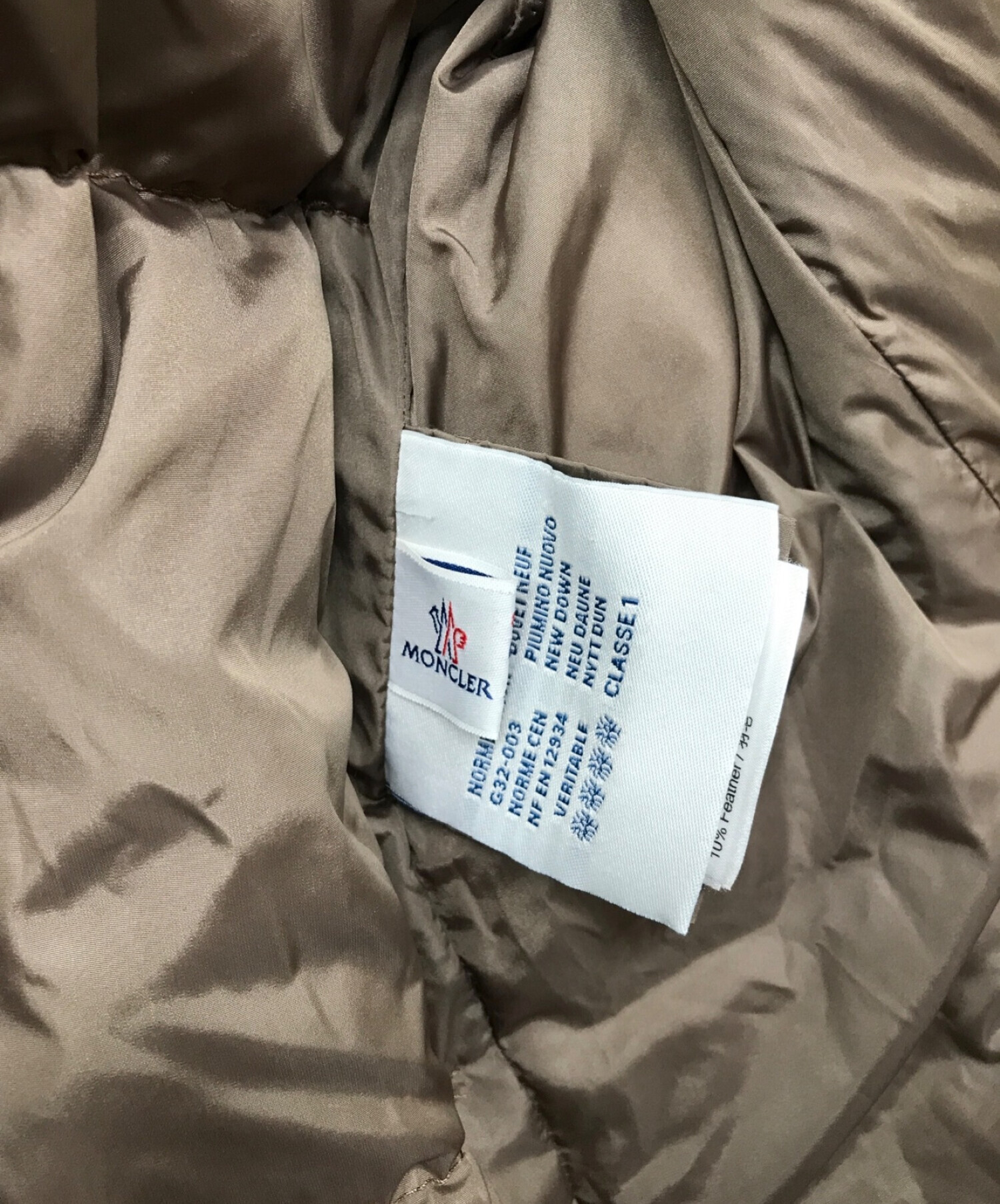 中古・古着通販】MONCLER (モンクレール) GENEVRIER GIUBBOTTOダウン