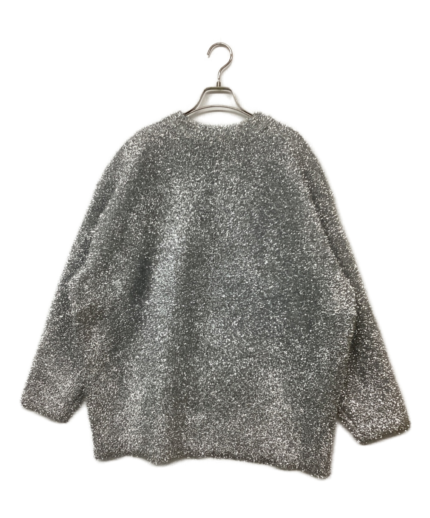 中古・古着通販】Venit (ヴェニット) METALLIC SHAGGY PULLOVER