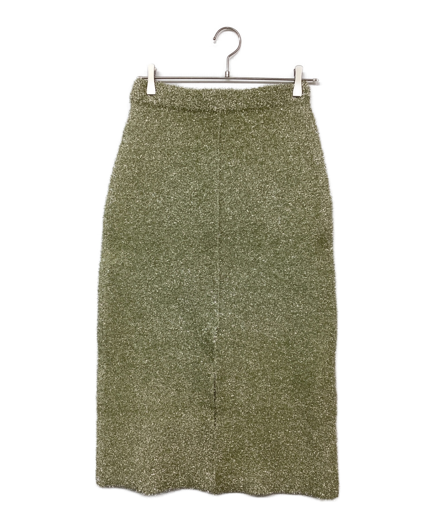 中古・古着通販】Venit (ヴェニット) METALLIC SHAGGY SKIRT