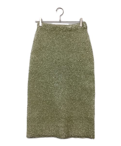 中古・古着通販】VENIT (ヴェニット) METALLIC SHAGGY SKIRT